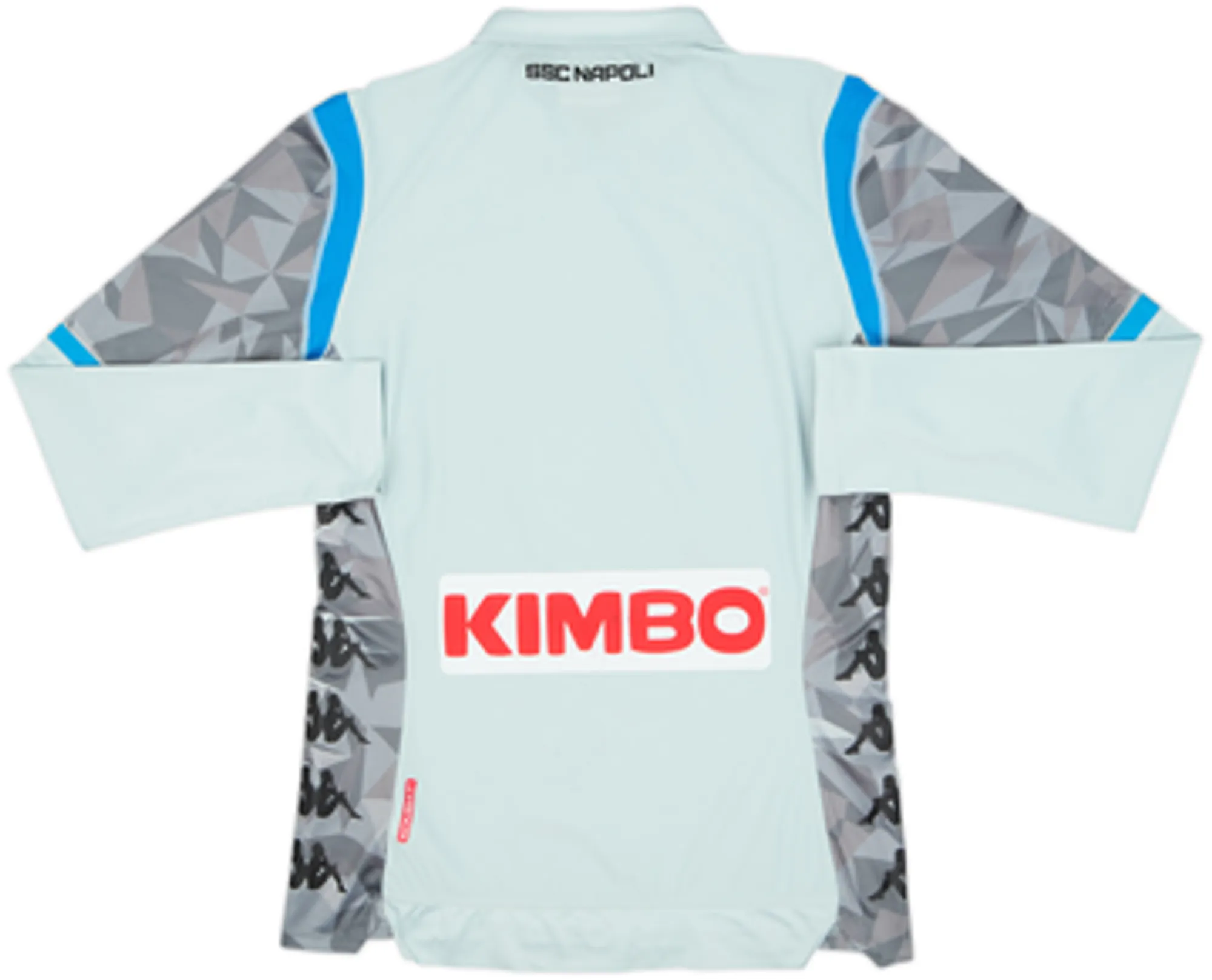 2018-19 Napoli Authentic Third L/S Shirt - 6/10 - (L)
