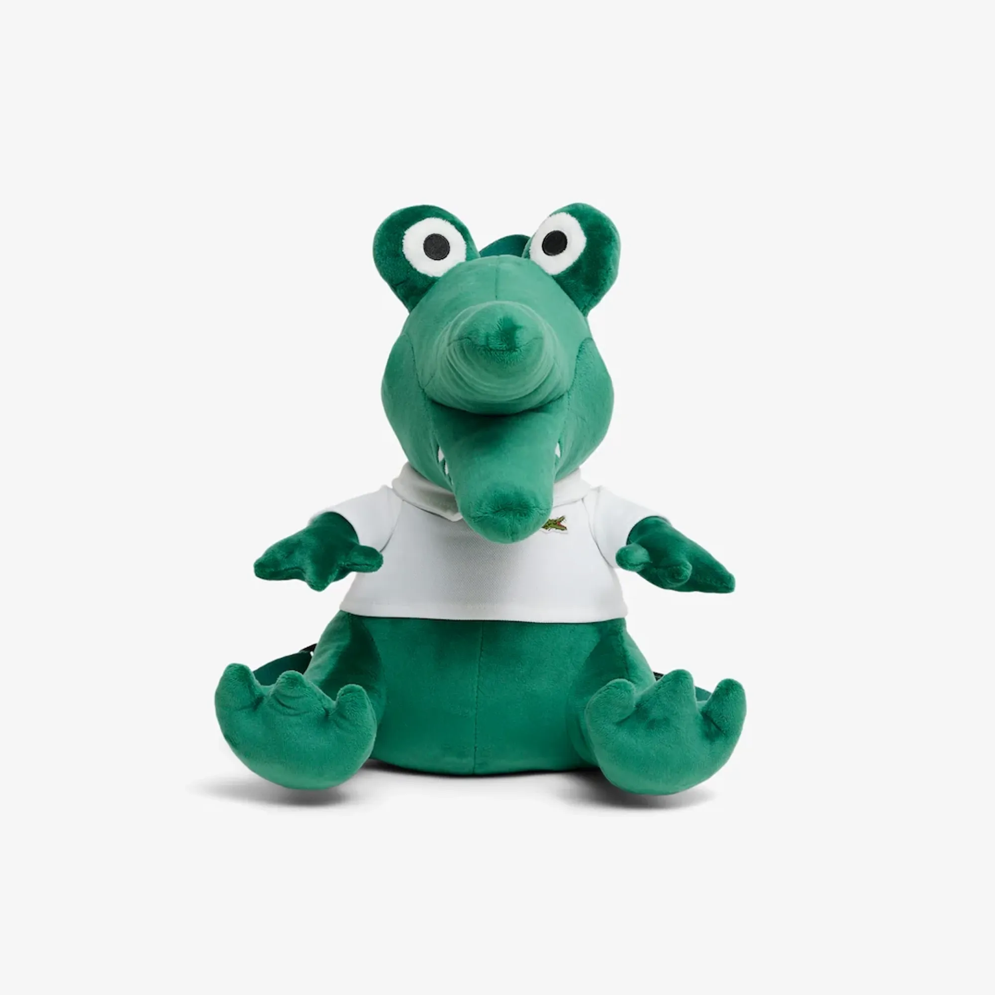 Lacoste Plush Crocodile Backpack - Green