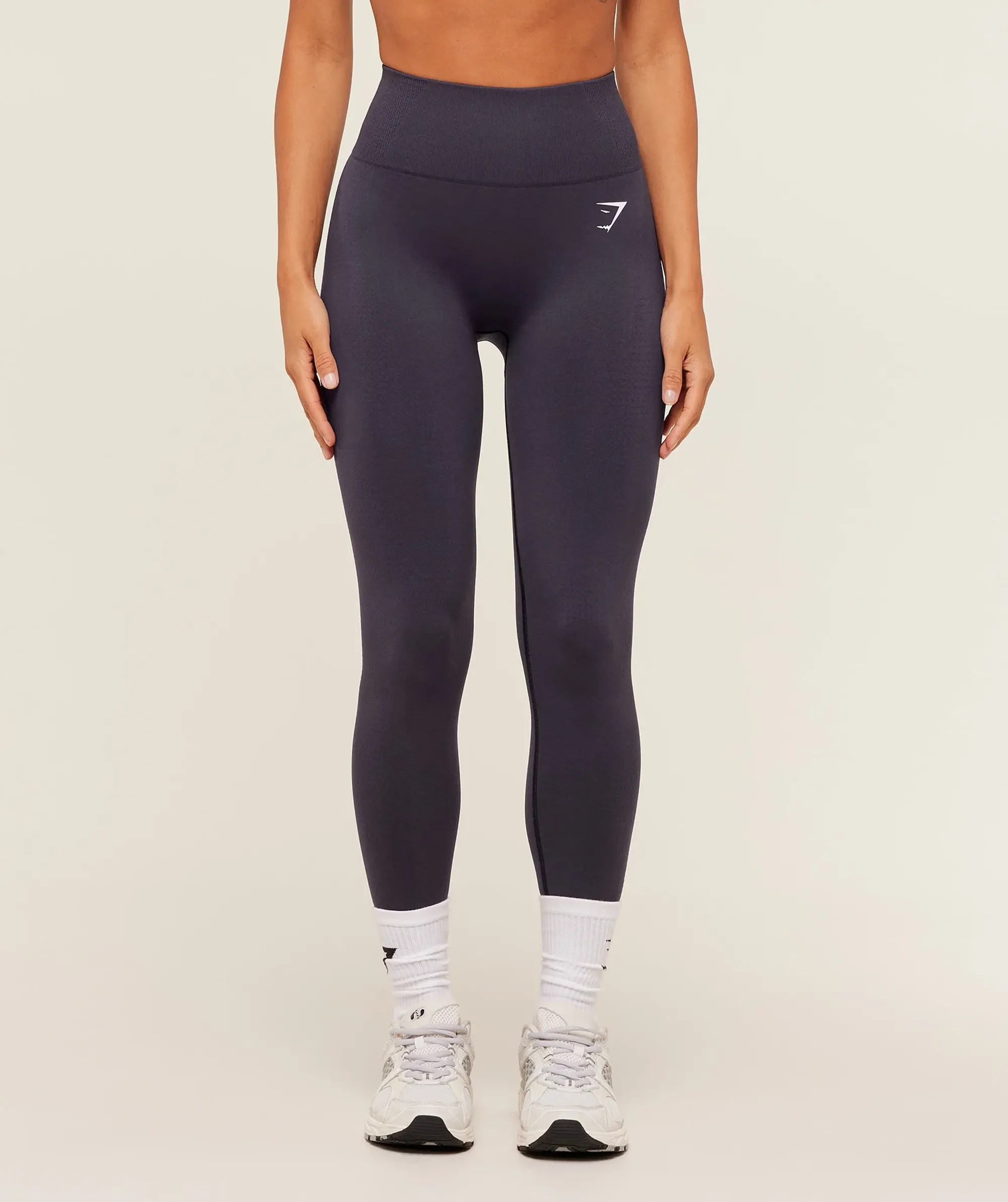 Gymshark Vital Regular Leggings - Midnight Purple/Marl