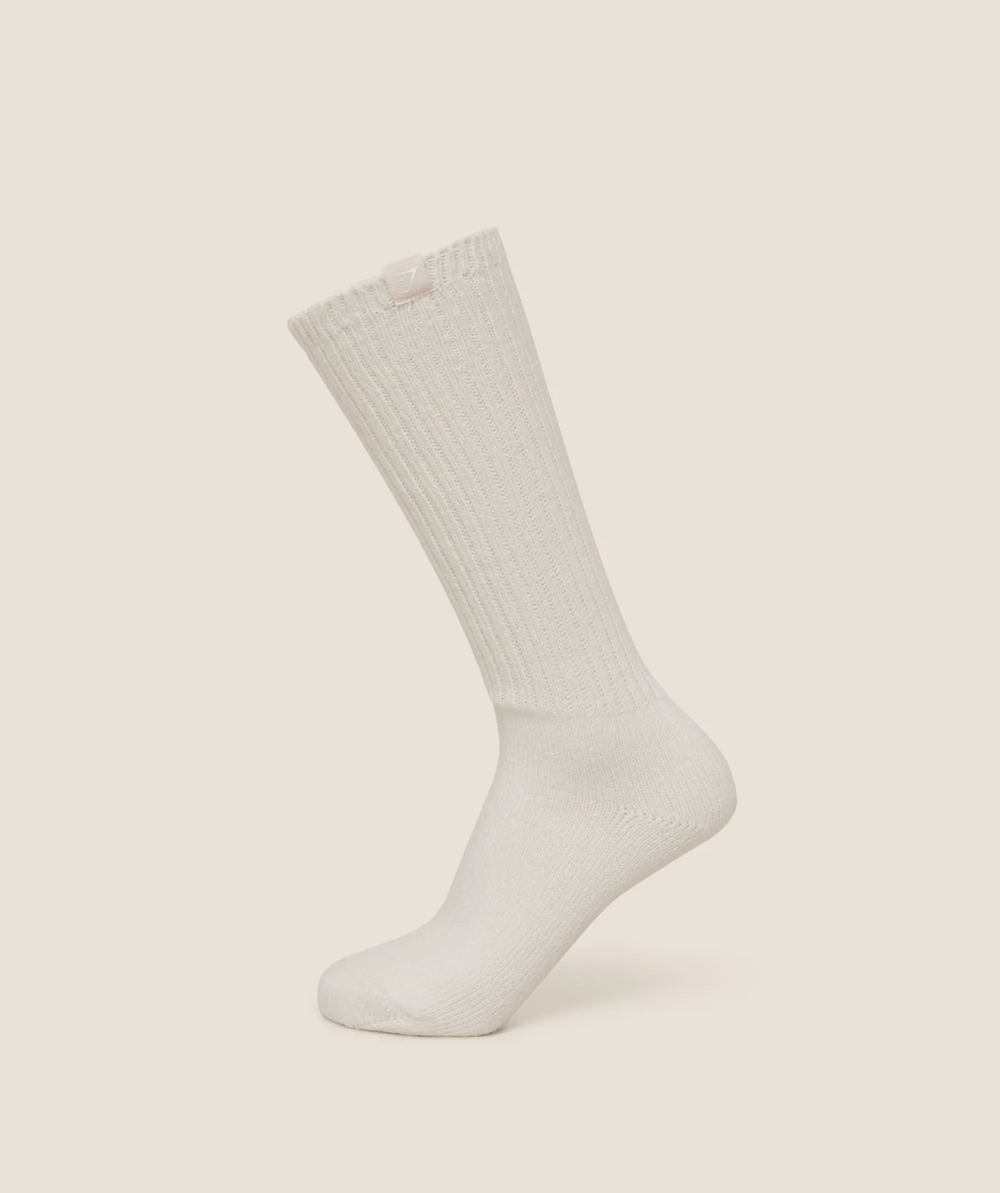 Gymshark Comfy Rest Day Socks - GS Soft White