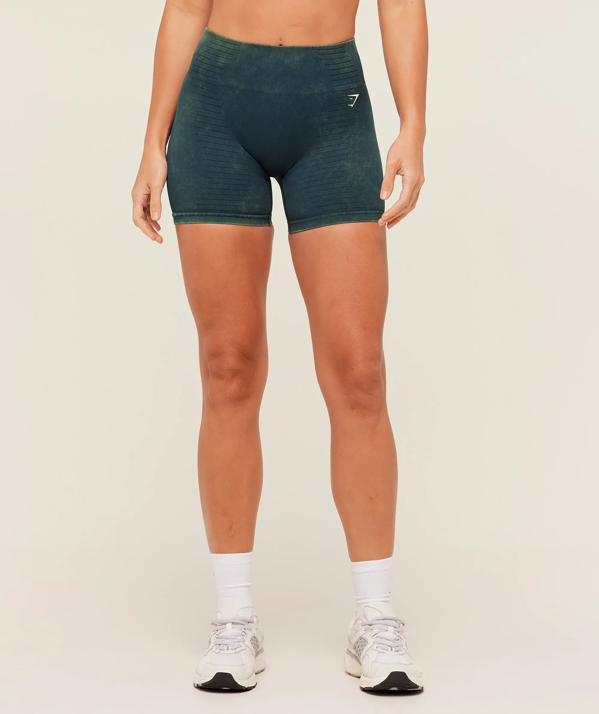 Gymshark Steel Seamless Shorts - Deep Petrol Blue