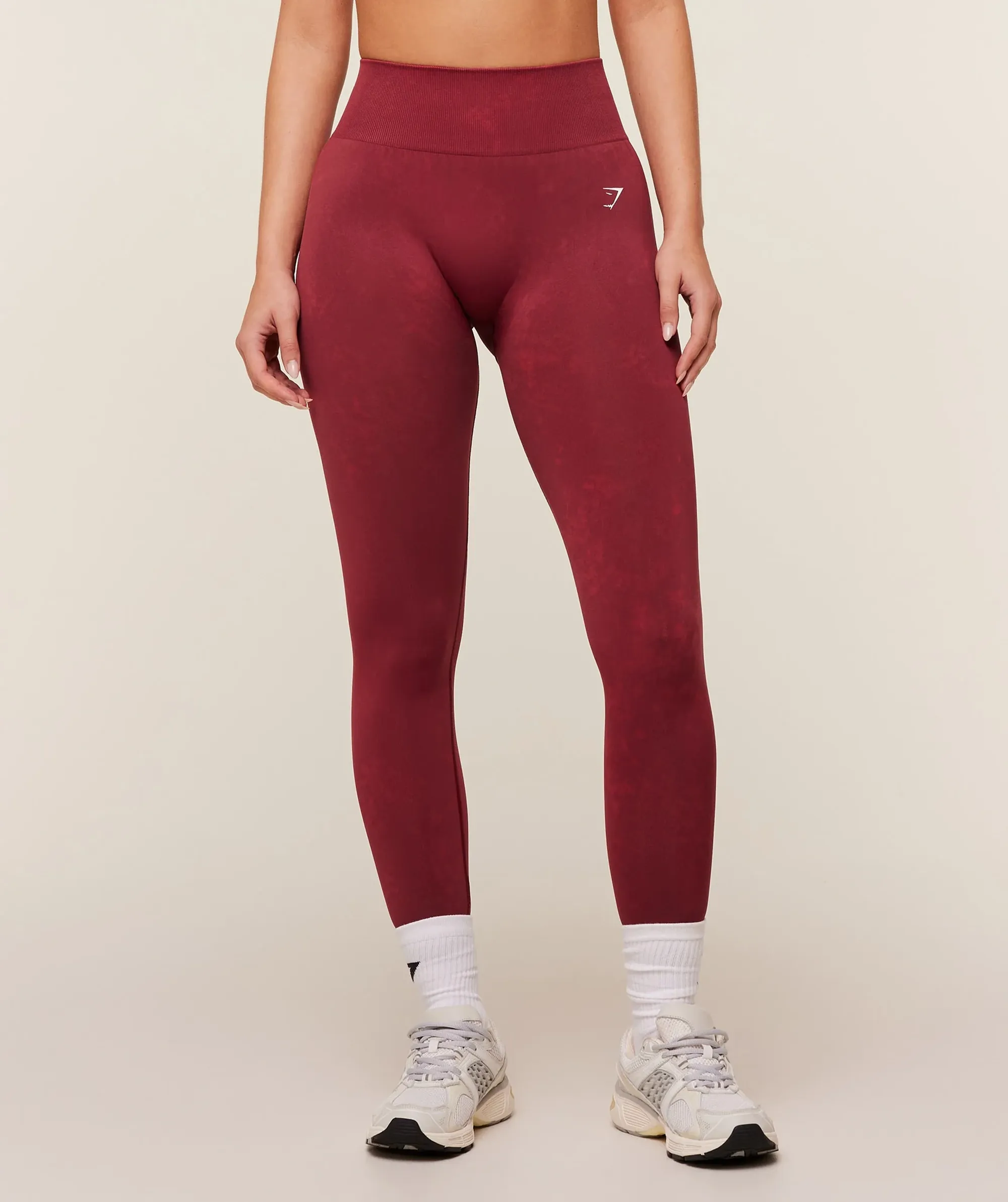 Gymshark Everyday Seamless Washed Legging 2.0 - Red Wash