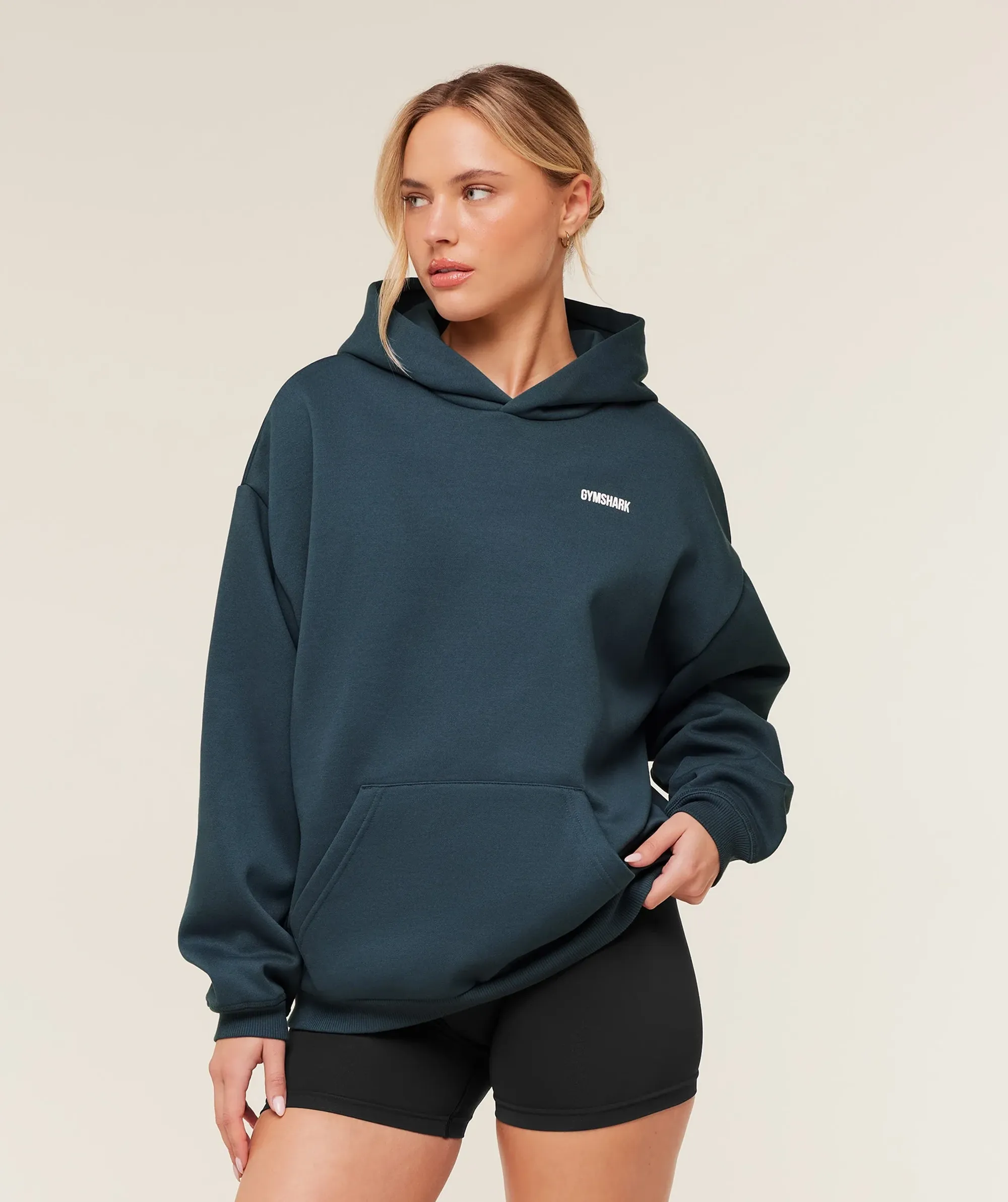 Gymshark Cosy Luxe Hoodie - GS Stealth Blue