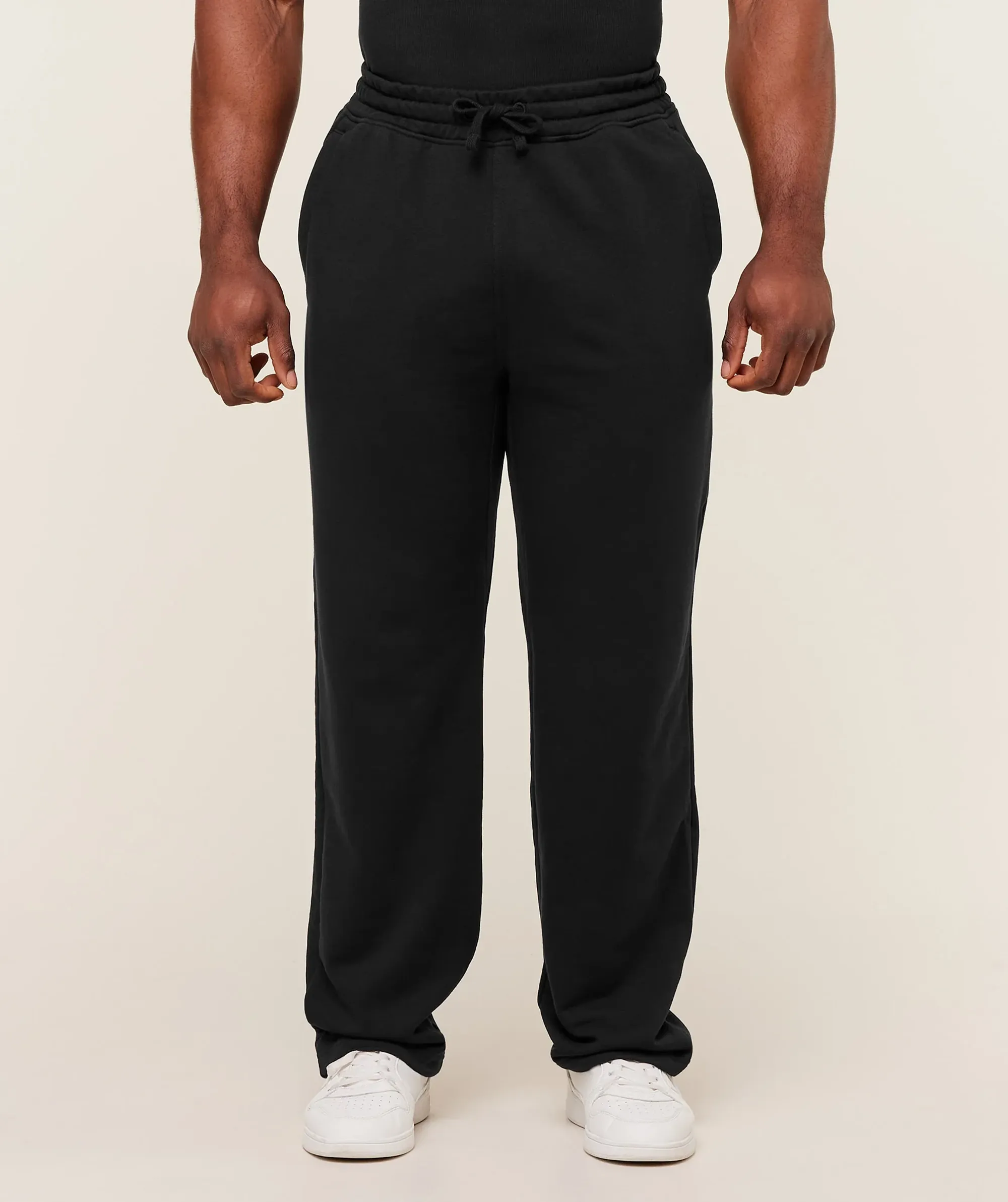 Gymshark Power Straight Leg Pants - GS Black/GS Asphalt Grey