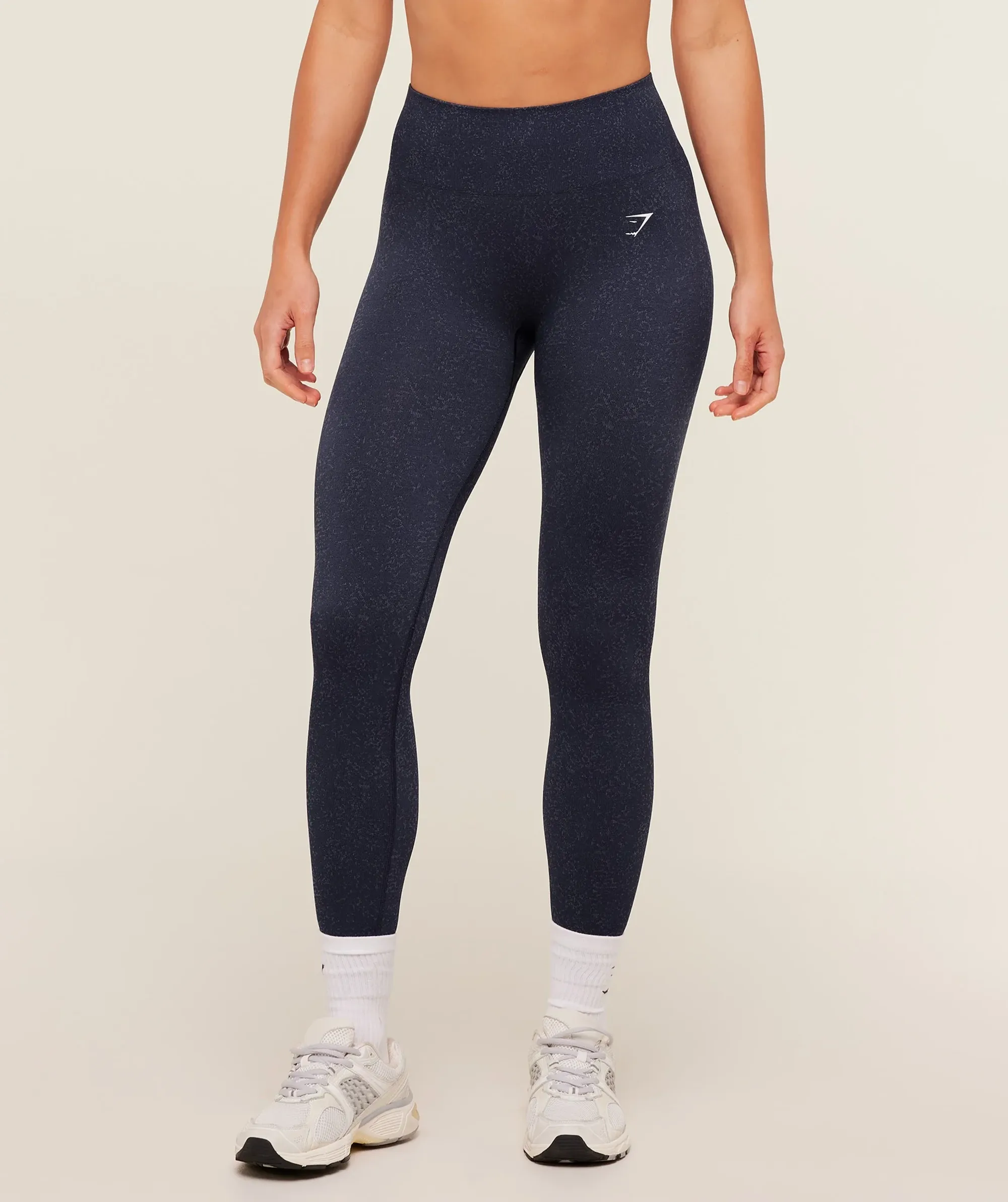 Gymshark Adapt Fleck x Whitney Leggings - Heavy Blue/Iron Blue