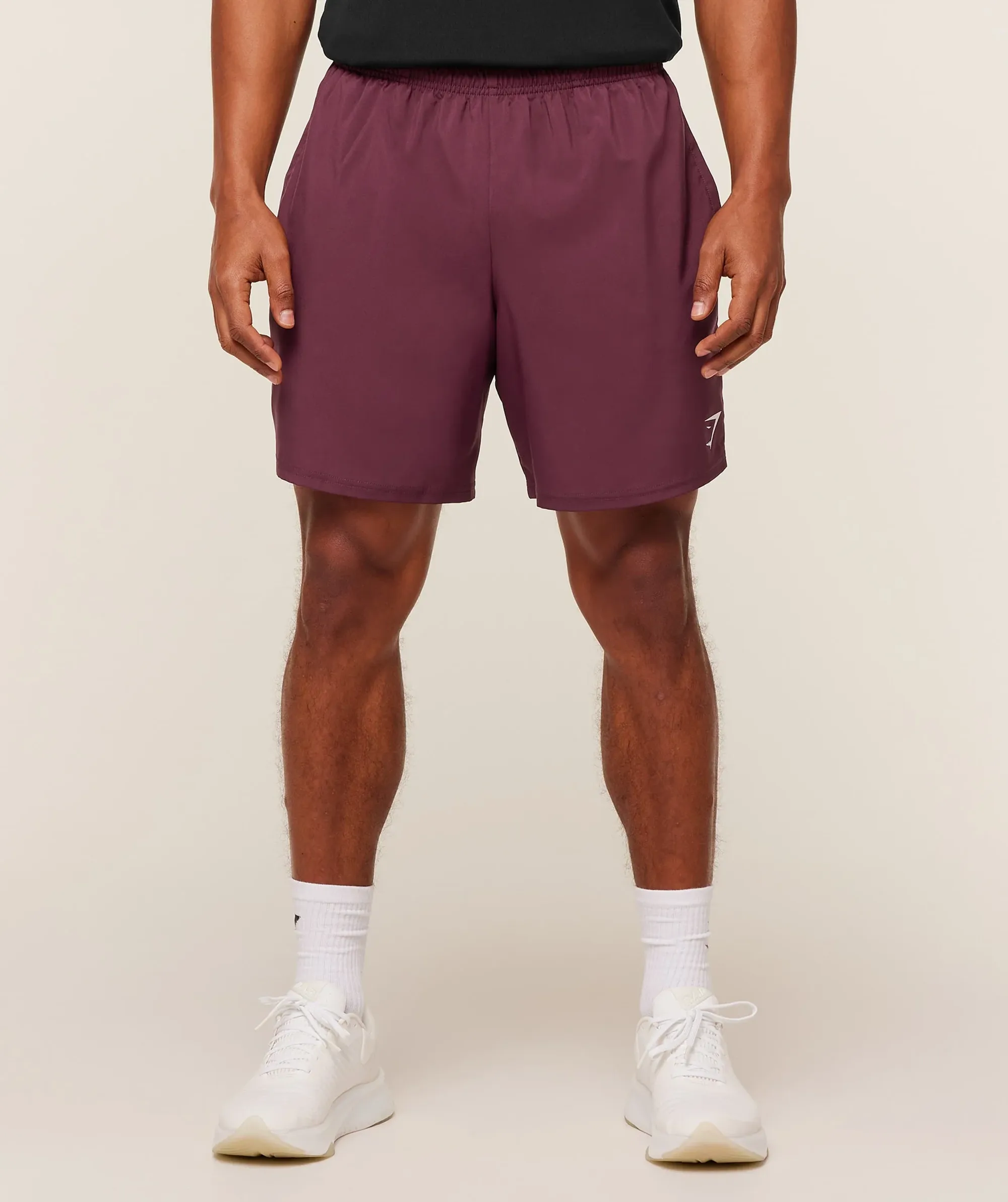 Gymshark Arrival 7" Shorts - GS Impact Burgundy