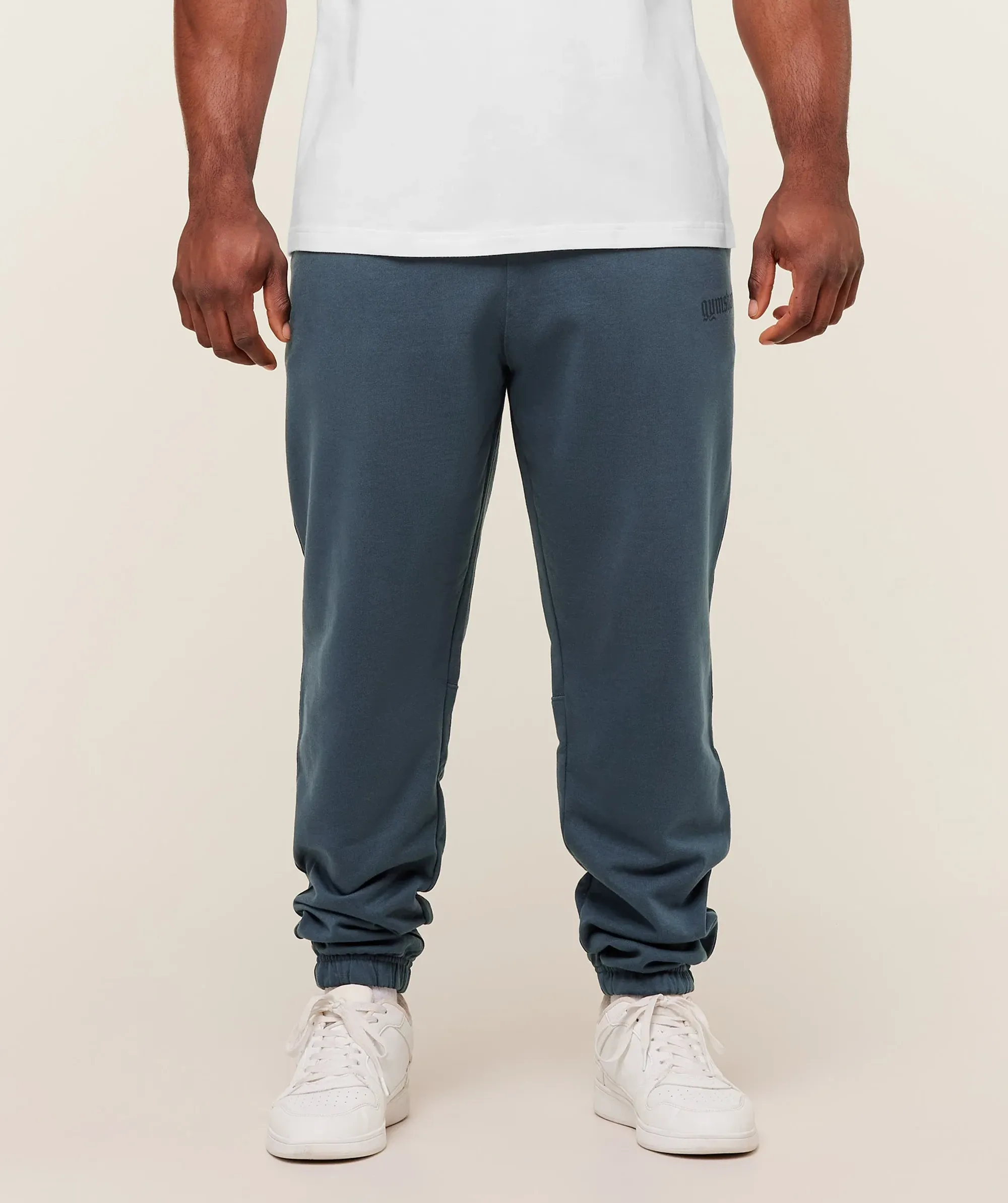 Gymshark Olde English Joggers - GS Stealth Blue