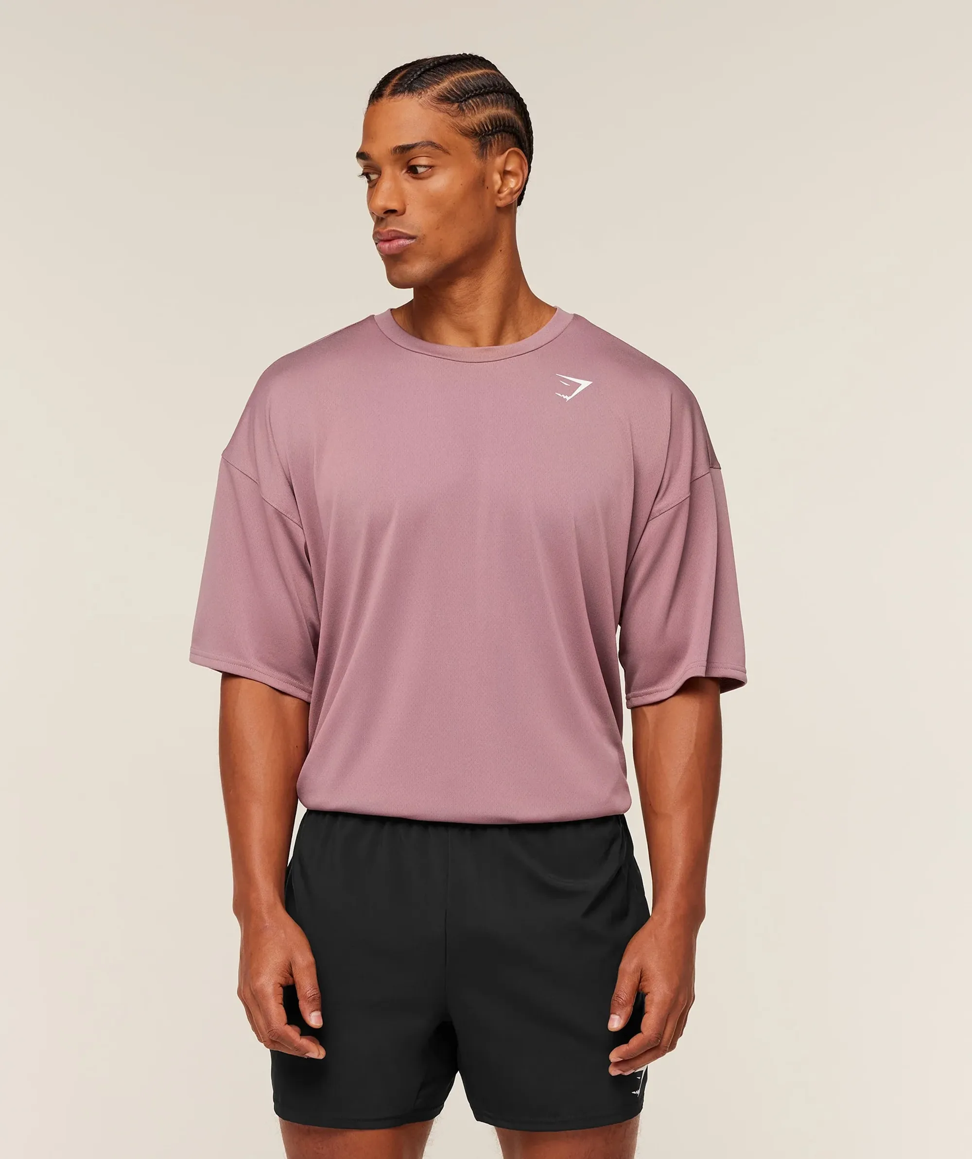Gymshark Arrival Oversized T-Shirt - Calm Pink