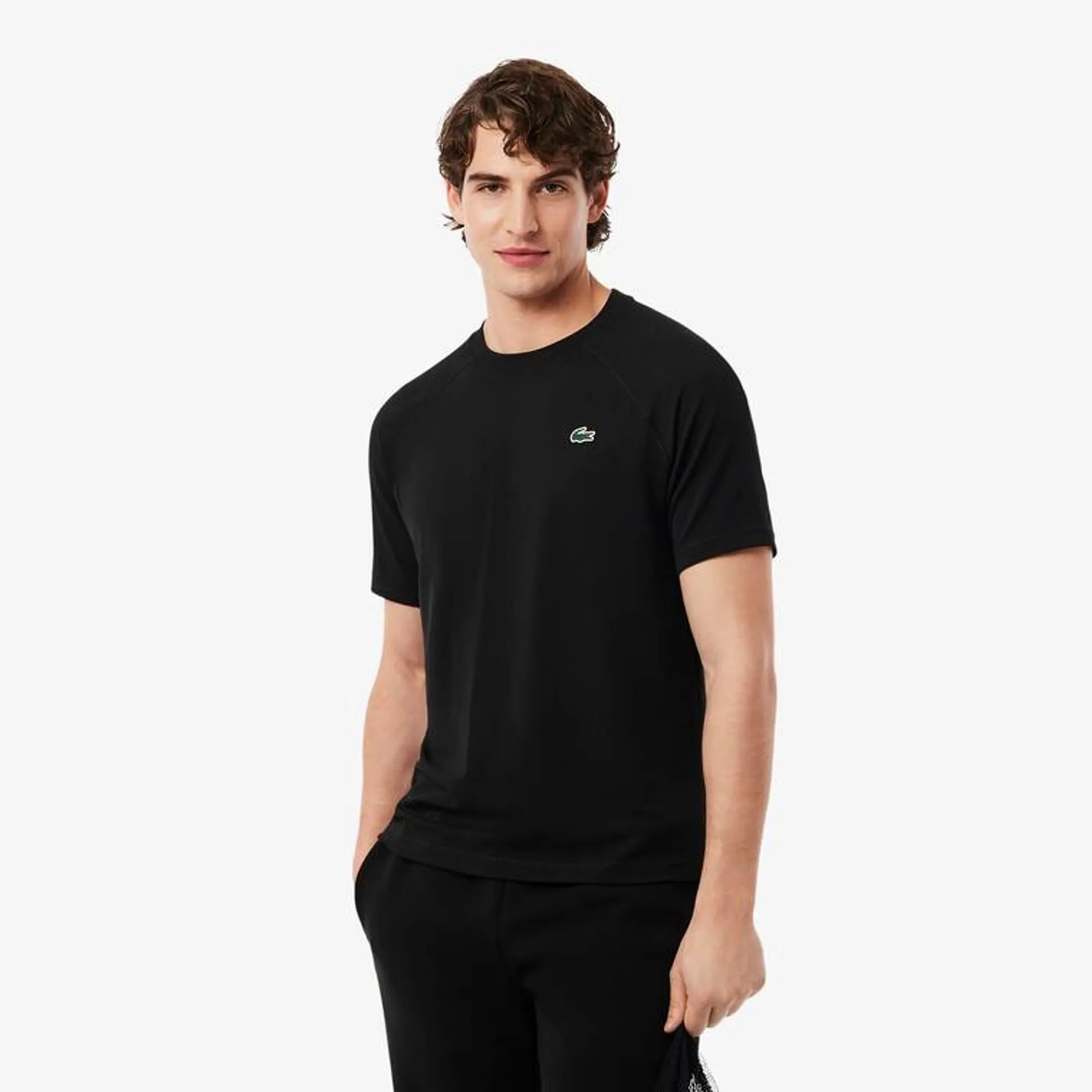 Lacoste Stretch Ultra Dry Sport T-shirt - Noir