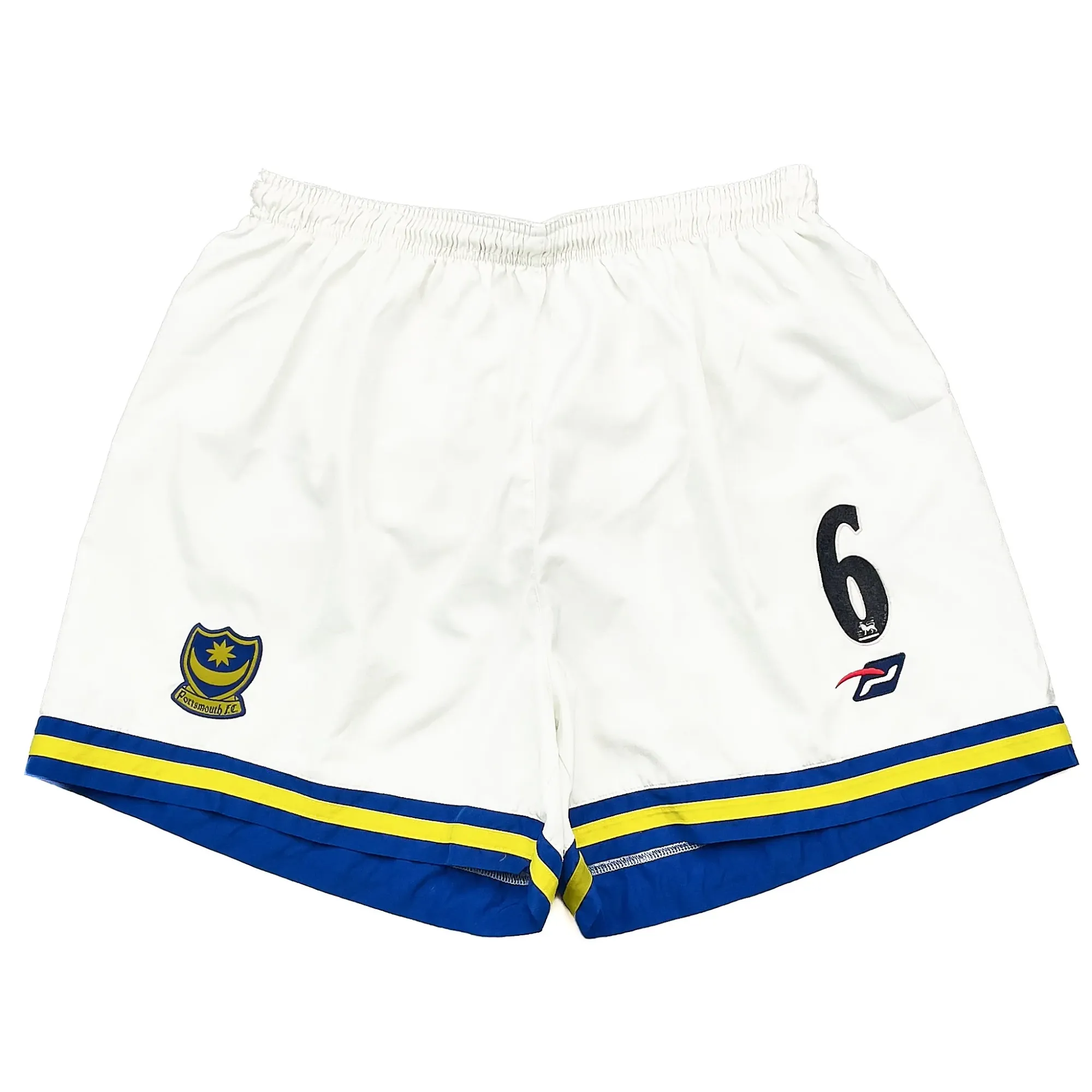 2002/03 Portsmouth #6 Home Shorts (XL) OM | Cult Kits