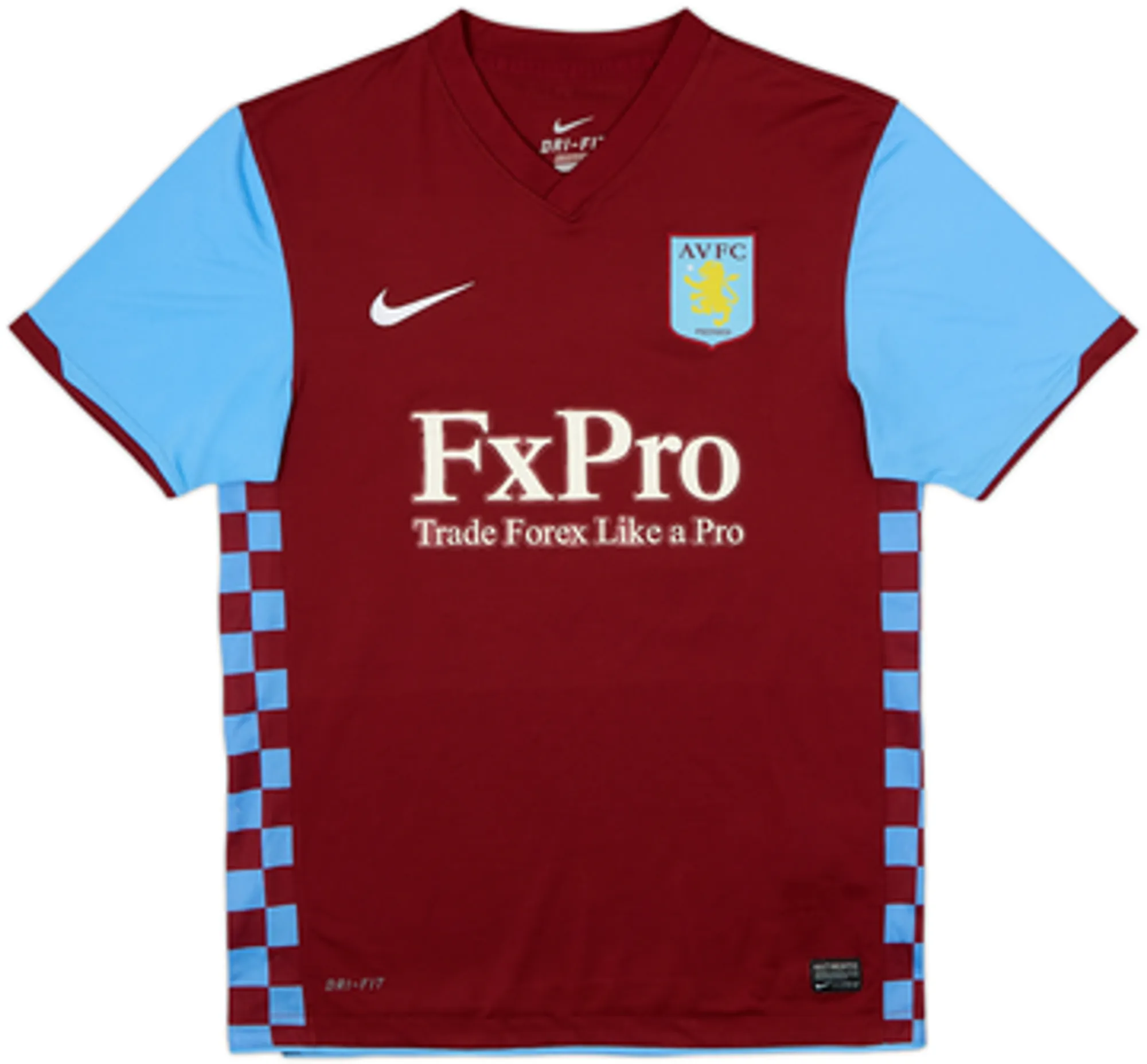 2010-11 Aston Villa Home Shirt Albrighton #12 - 6/10 - (M)