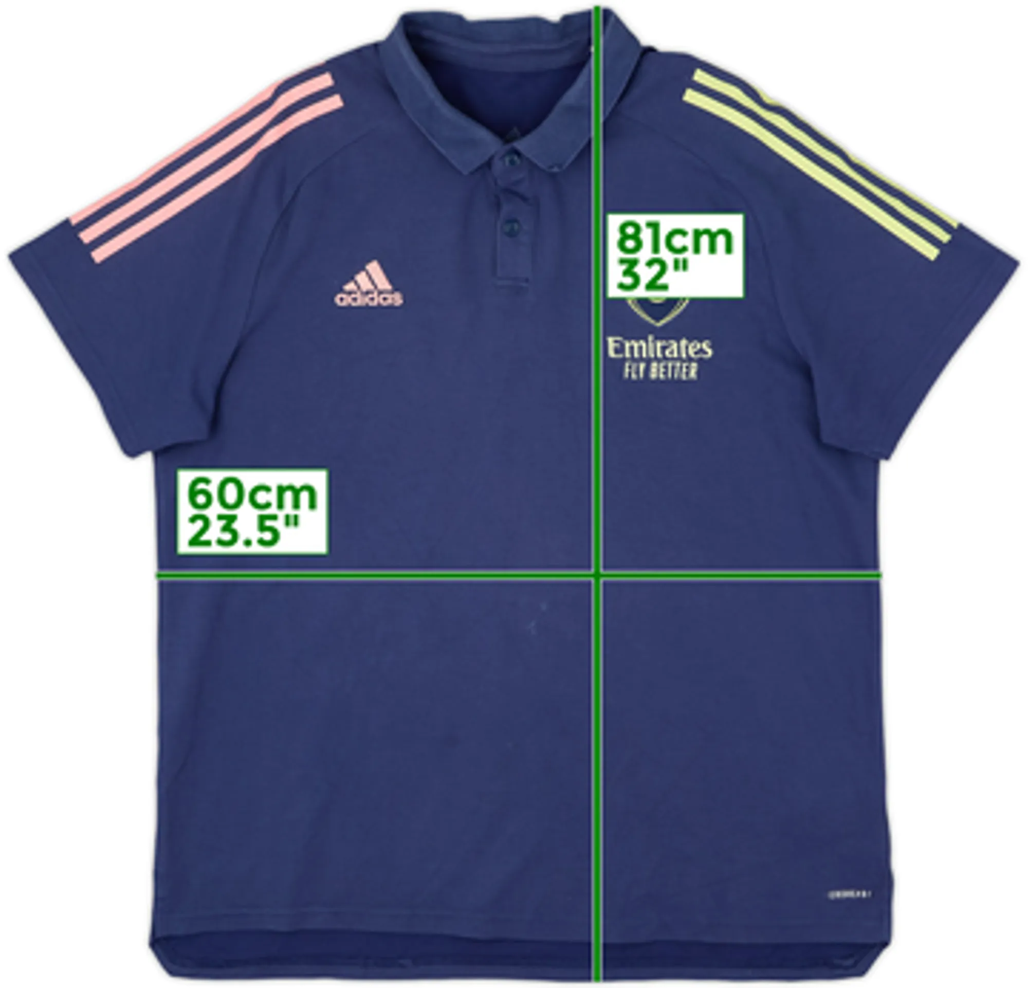 2020-21 Arsenal adidas Polo Shirt - 7/10 - (XL)