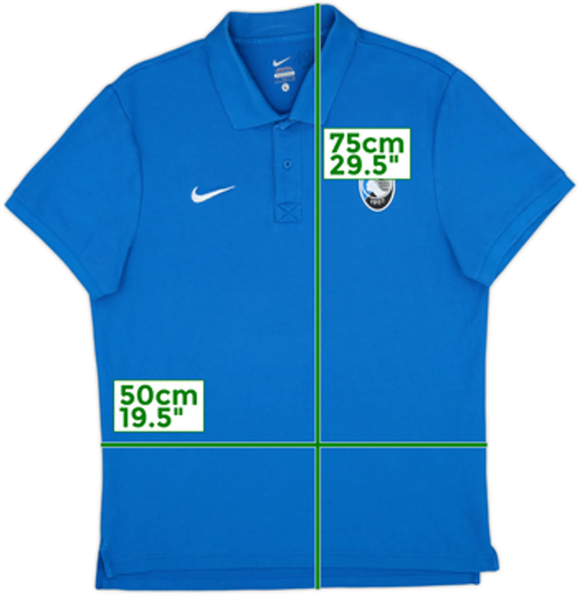 2015-16 Atalanta Nike Polo Shirt - 6/10 - (L)