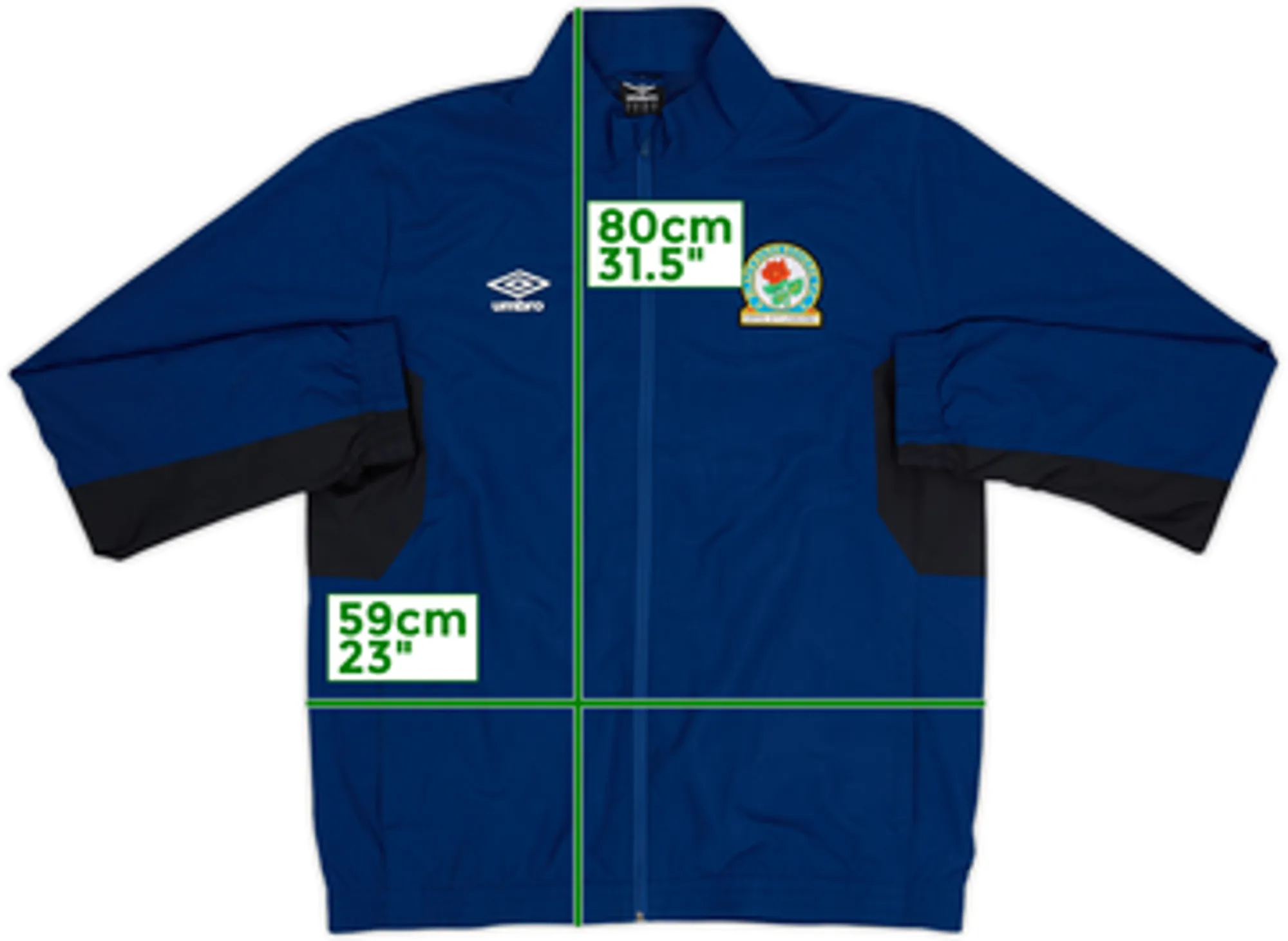 2017-18 Blackburn Umbro Track Jacket - 7/10 - (XL)