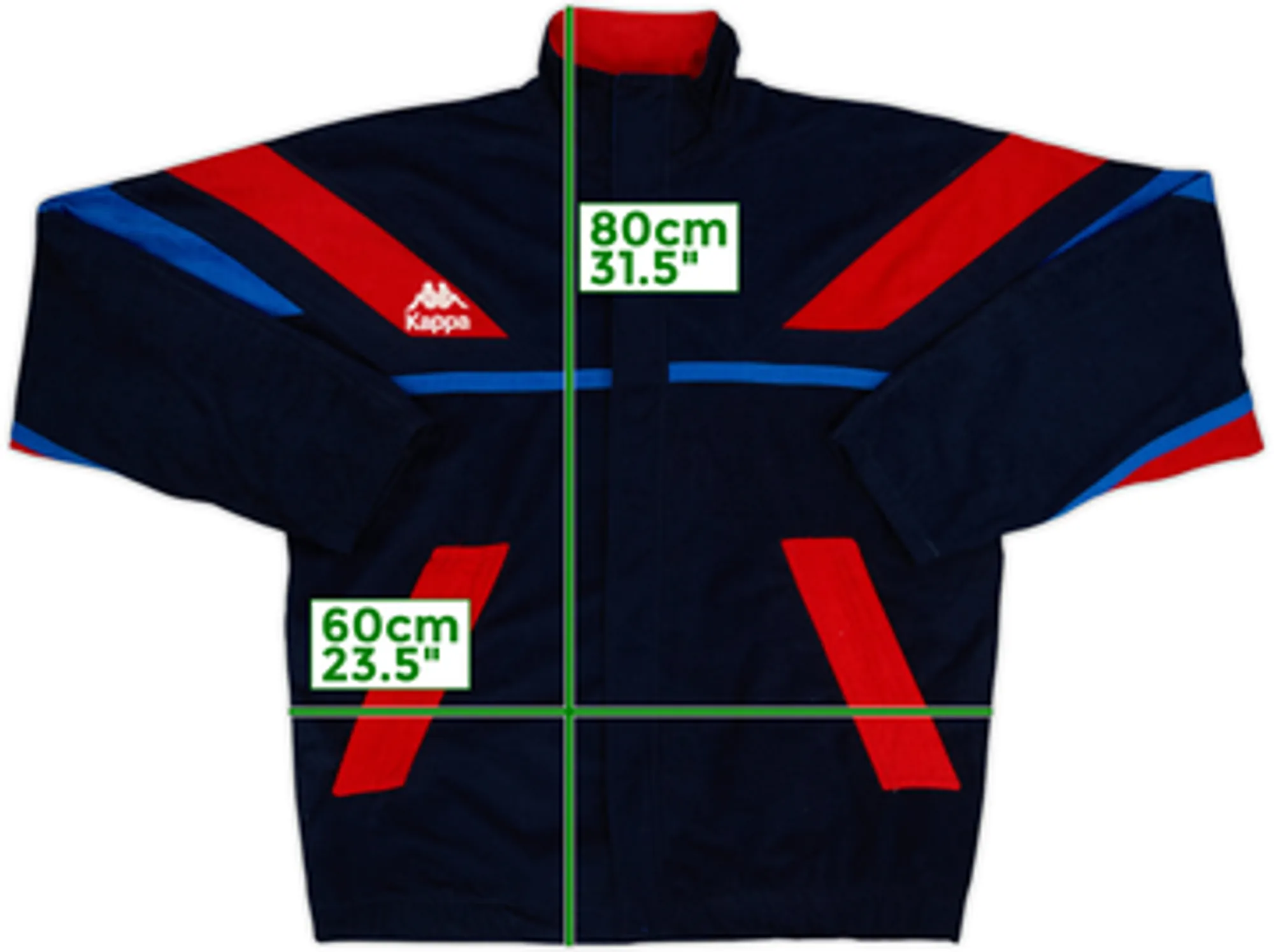 1993-95 Barcelona Kappa Track Jacket - 7/10 - (XL)