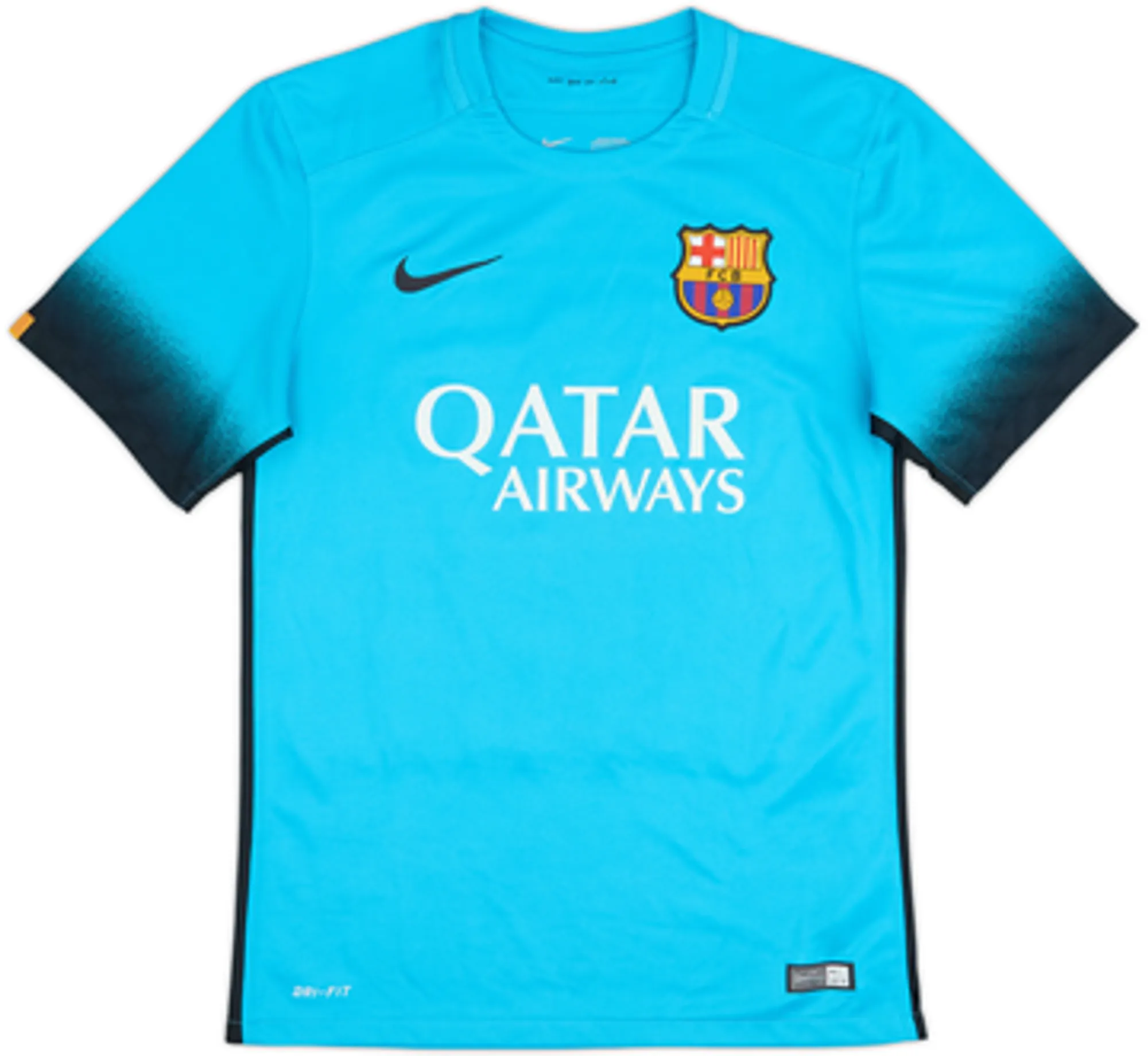 2015-16 Barcelona Third Shirt Suarez #9 - 10/10 - (S)