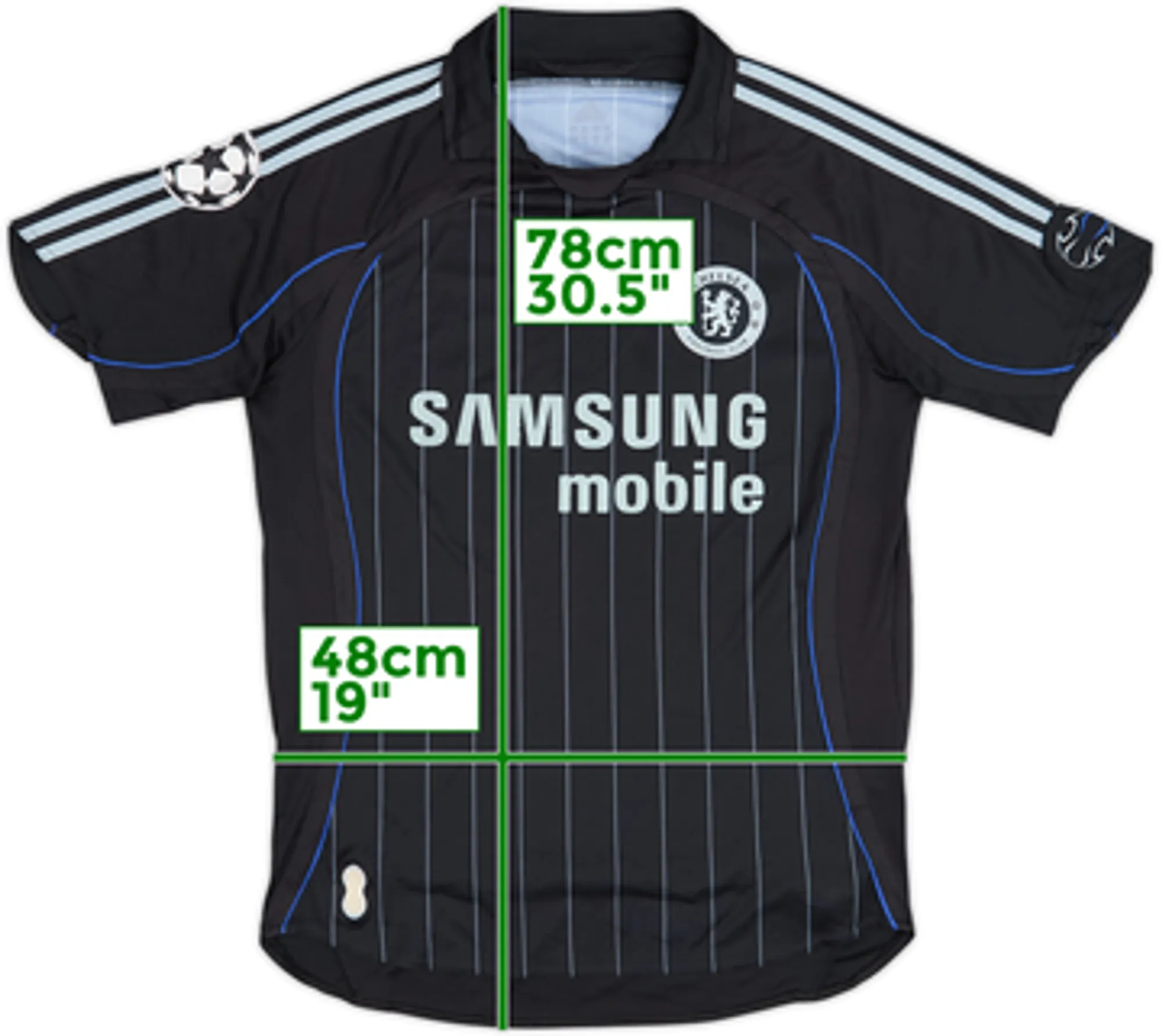 2006-07 Chelsea Third Shirt - 6/10 - (S)