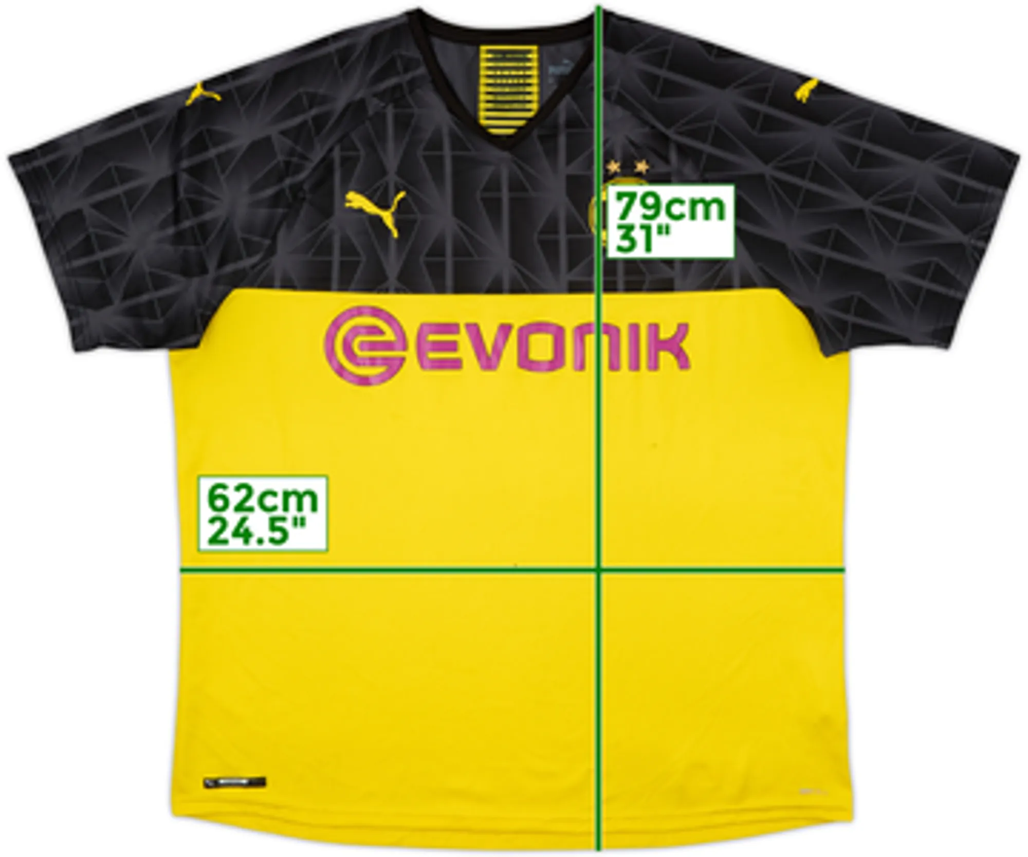 2019-20 Borussia Dortmund CL Shirt - 6/10 - (XXL)