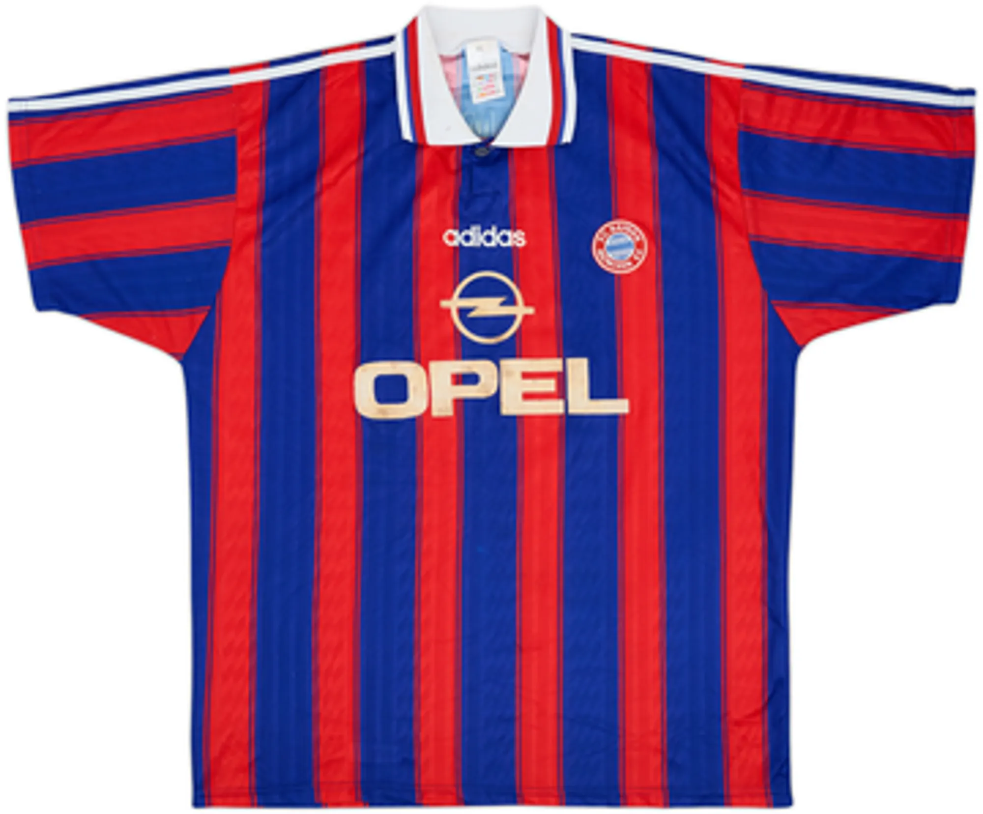 1995-97 Bayern Munich Home Shirt Ziege #17 - 4/10 - (L)