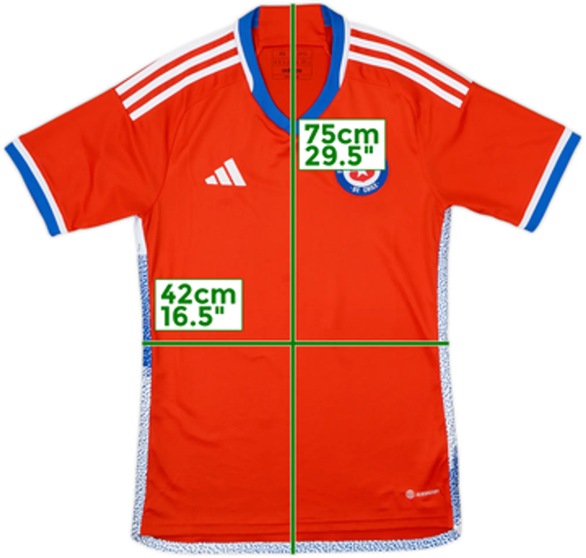 2022-23 Chile Home Shirt - 8/10 - (XS)