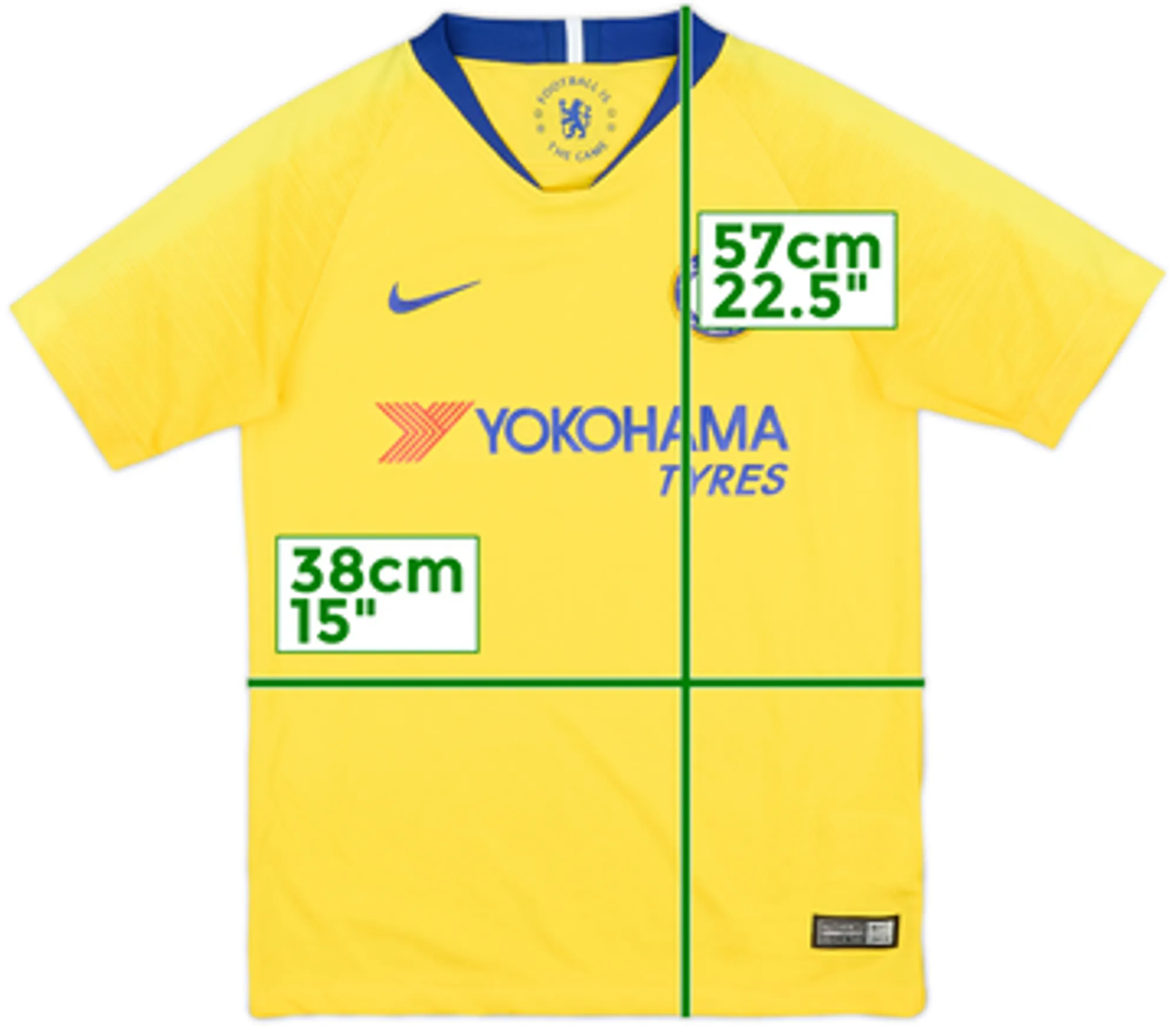 2018-19 Chelsea Away Shirt - 8/10 - (M.Boys)
