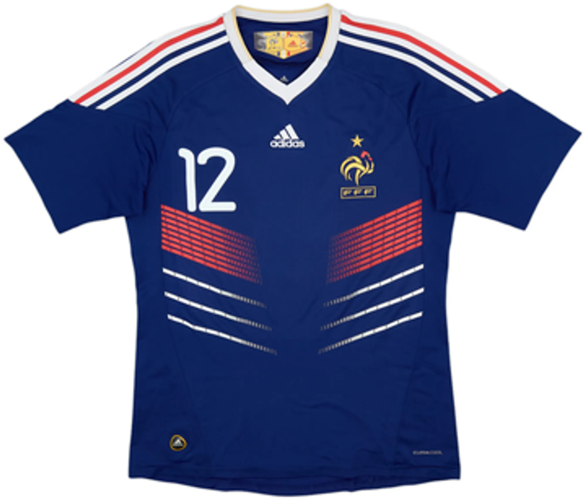 2009-10 France Home Shirt Henry #12 - 6/10 - (M)