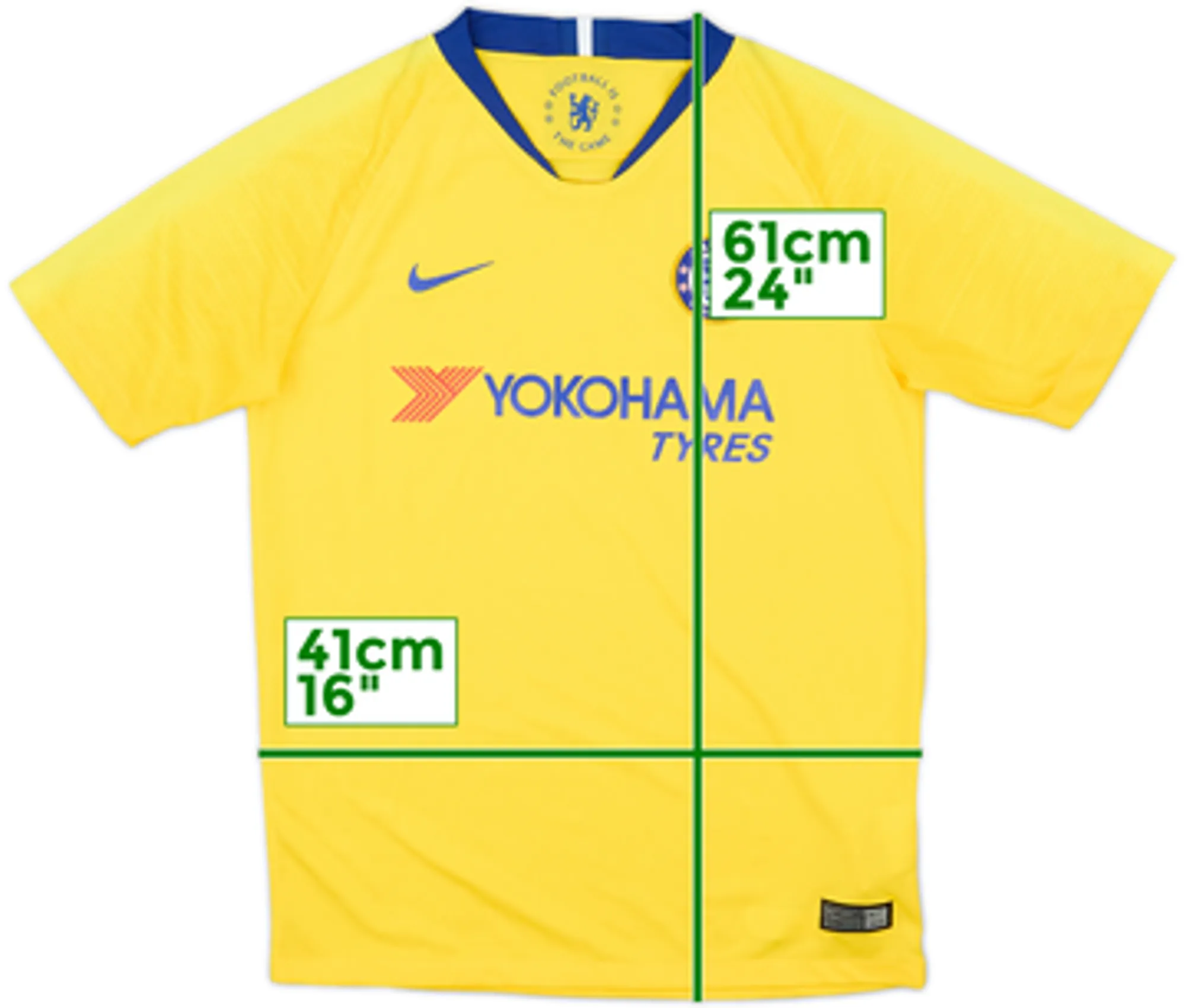 2018-19 Chelsea Away Shirt - 10/10 - (L.Boys)