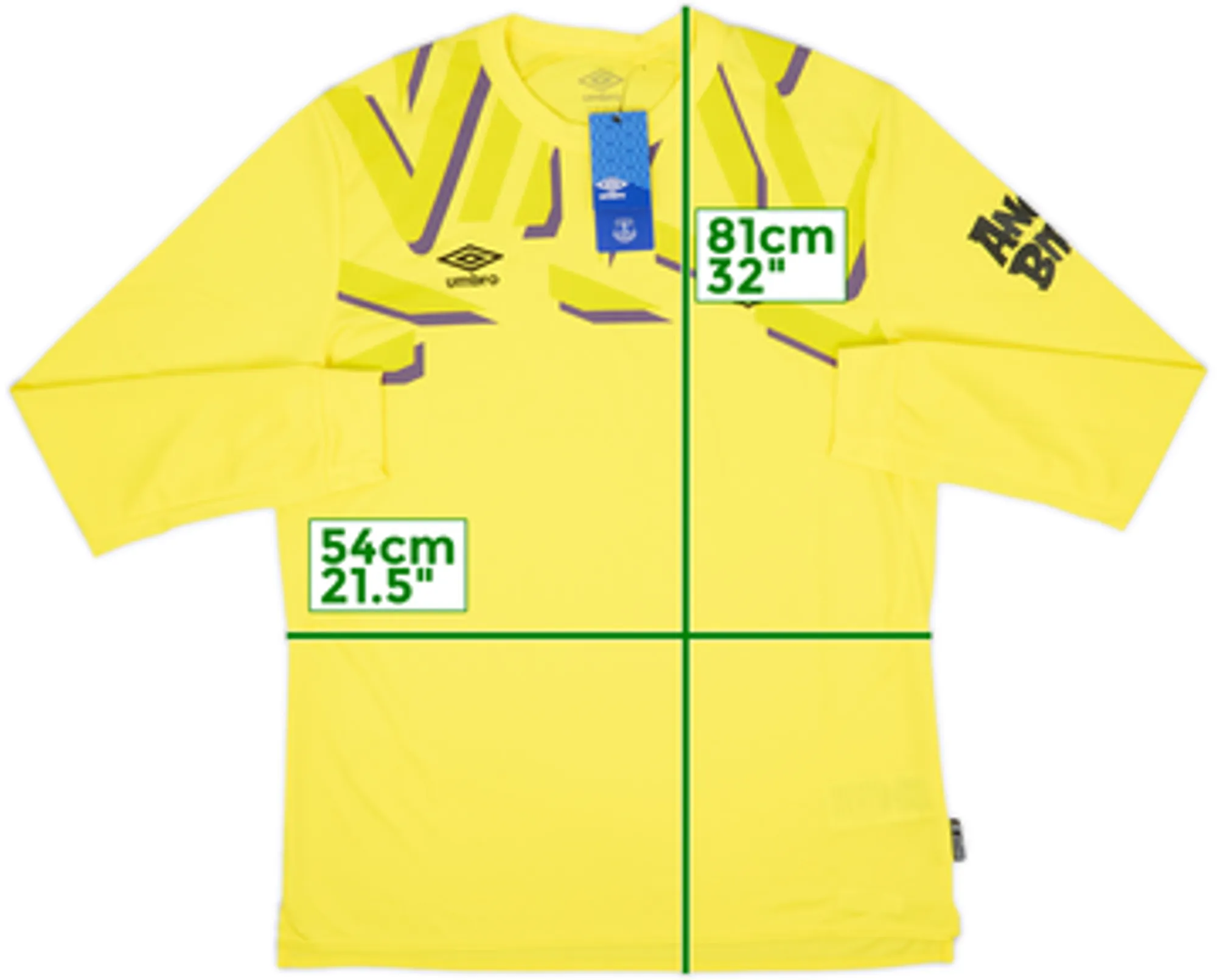 2019-20 Everton GK Shirt (XL)