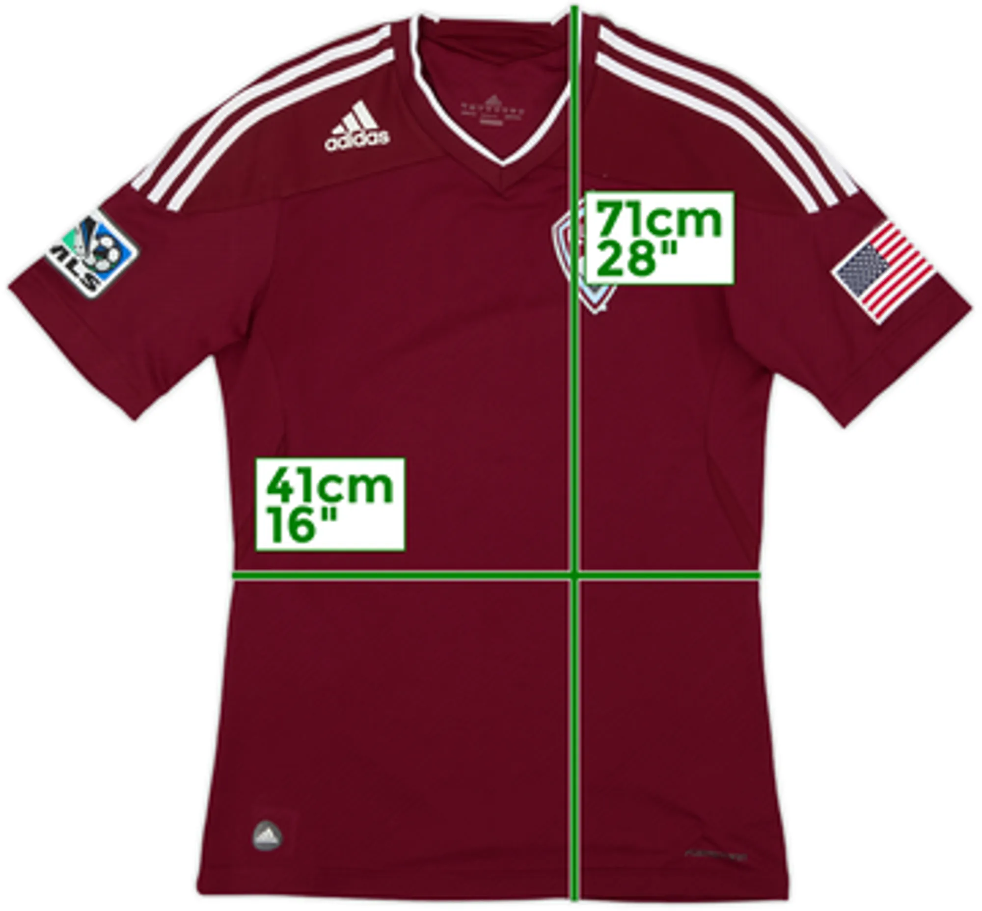 2010 Colorado Rapids Player Issue Home Shirt - 5/10 - (S)