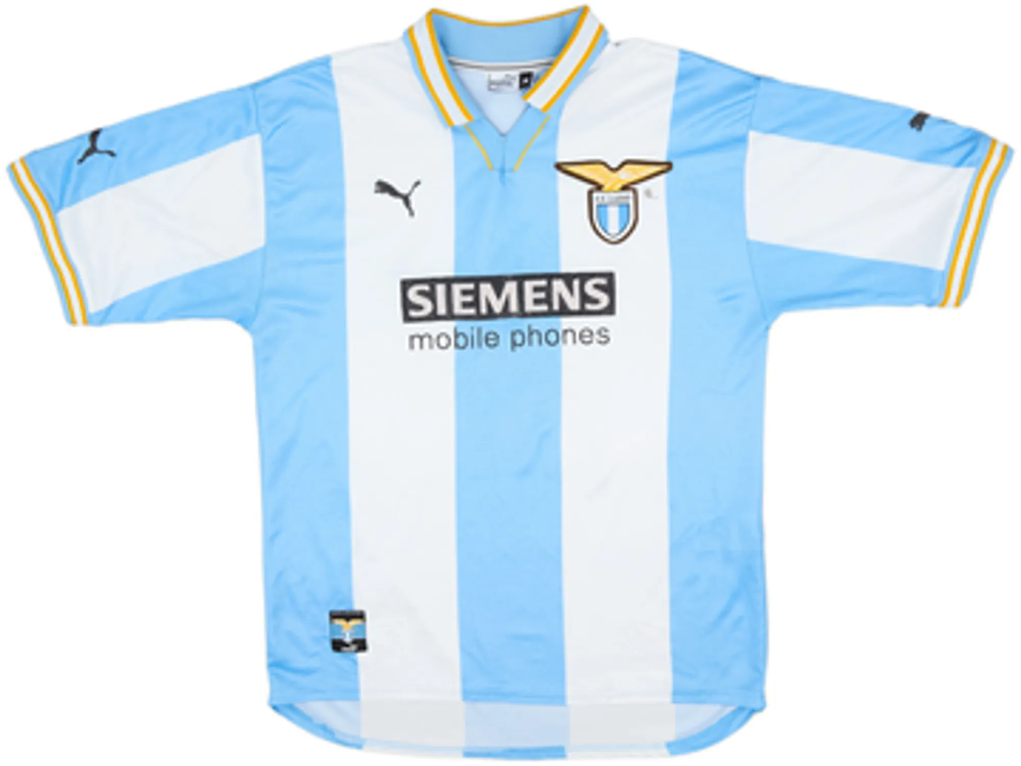 1999-00 Lazio European Home Shirt Nesta #13 - 7/10 - (M)