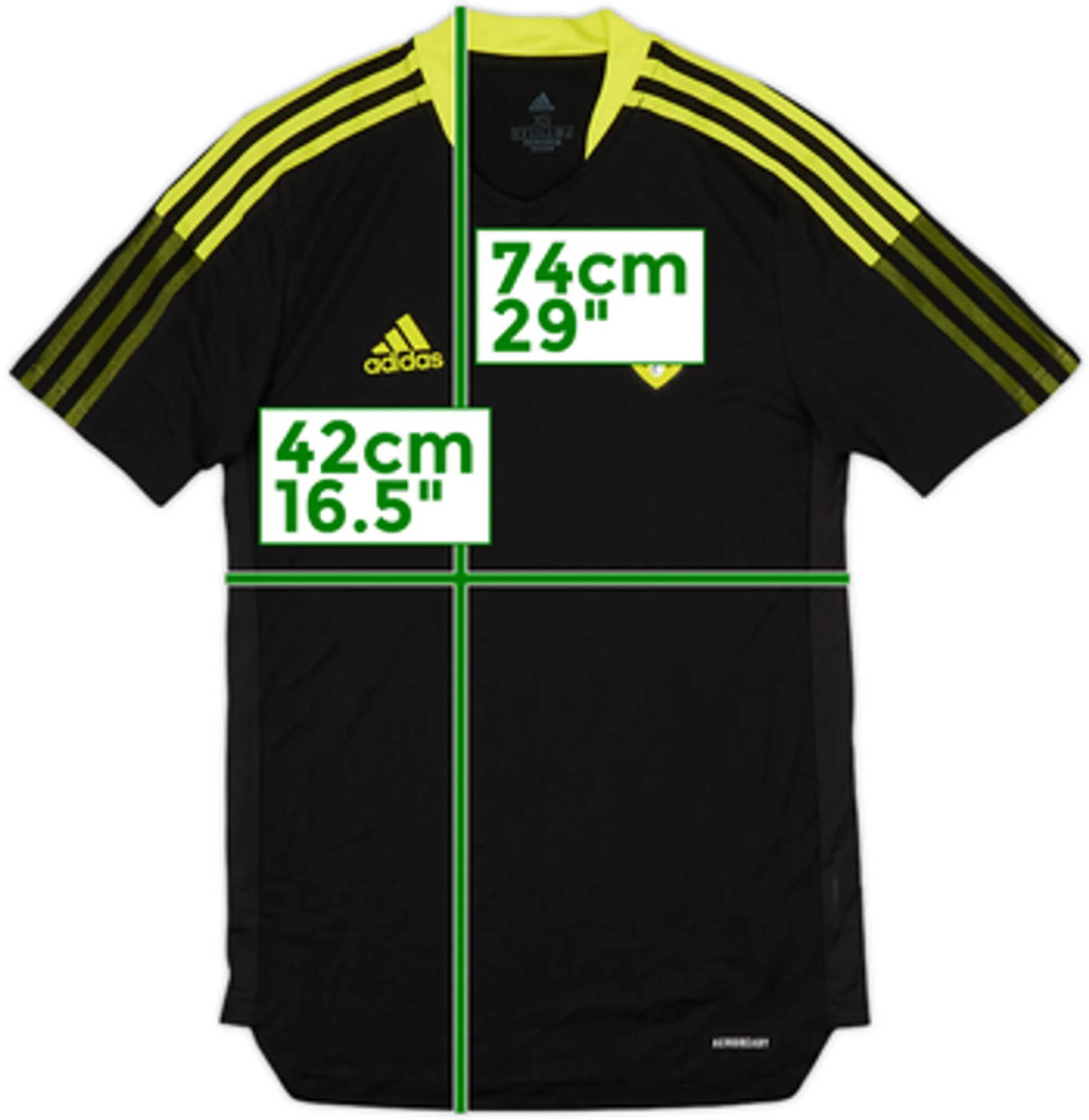 2021-22 Leeds United adidas Training Shirt - 10/10 - (S)