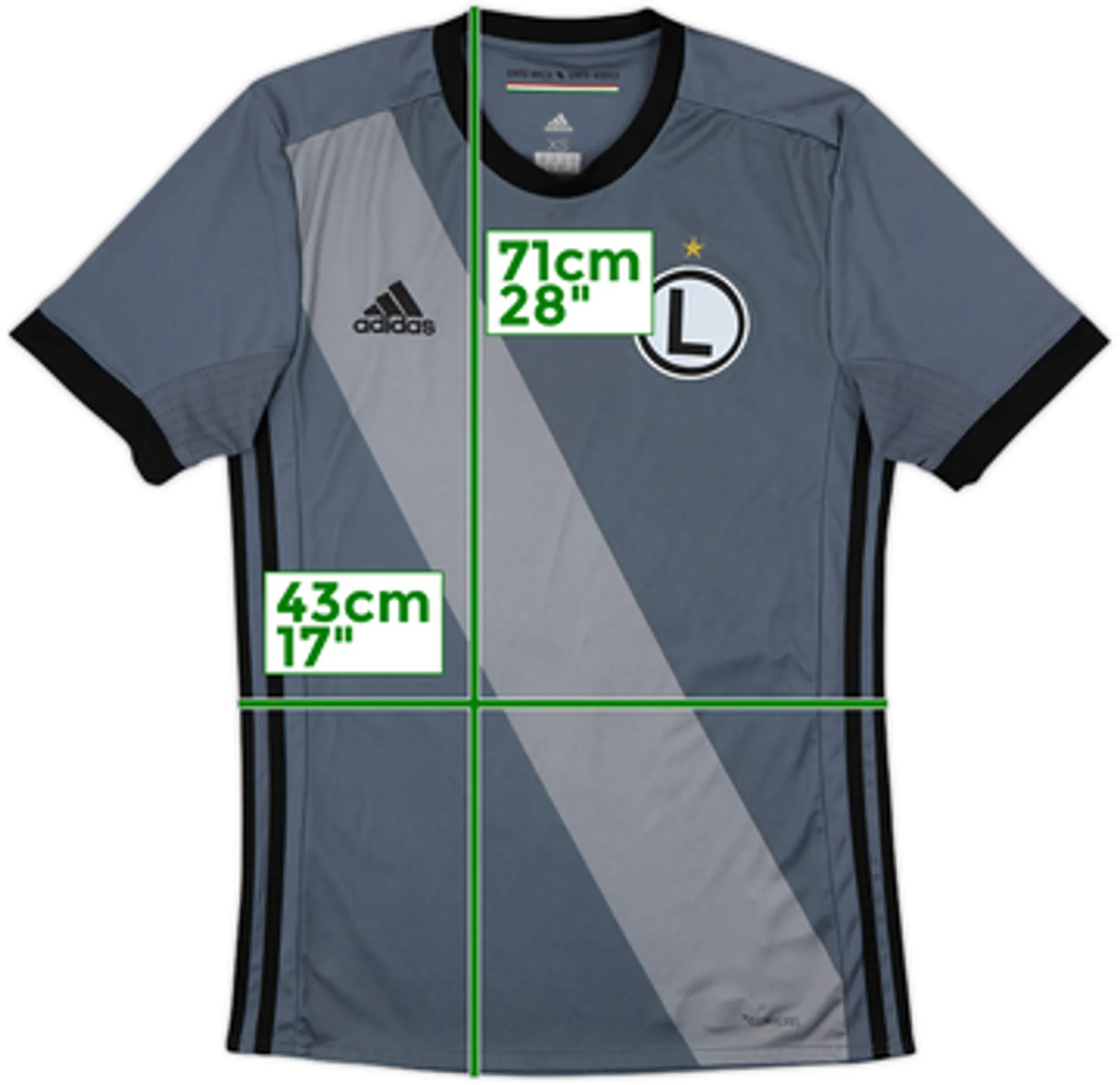 2017-18 Legia Warsaw Away Shirt - 9/10 - (XS)