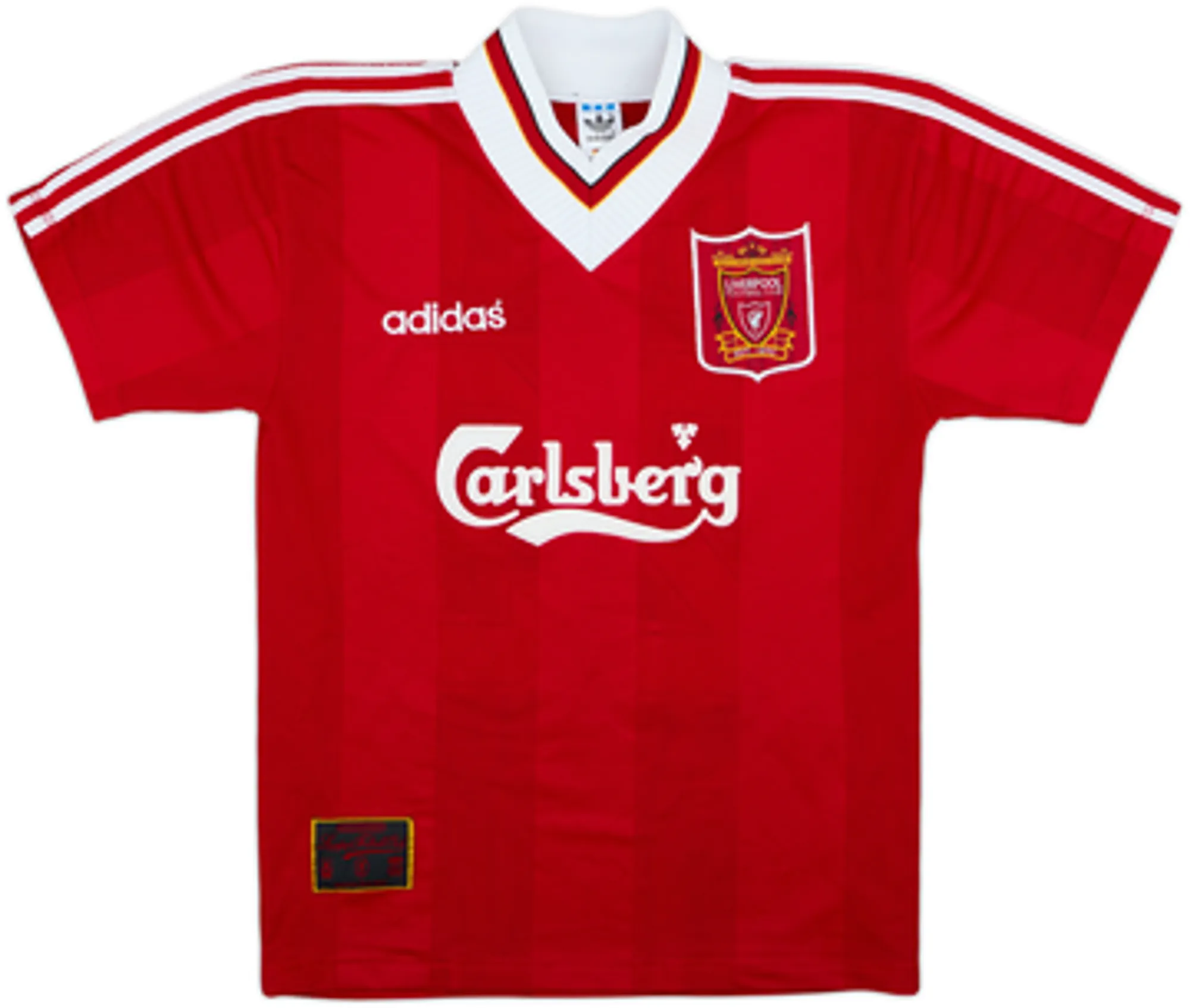 1995-96 Liverpool Home Shirt Fowler #23 - 8/10 - (L)