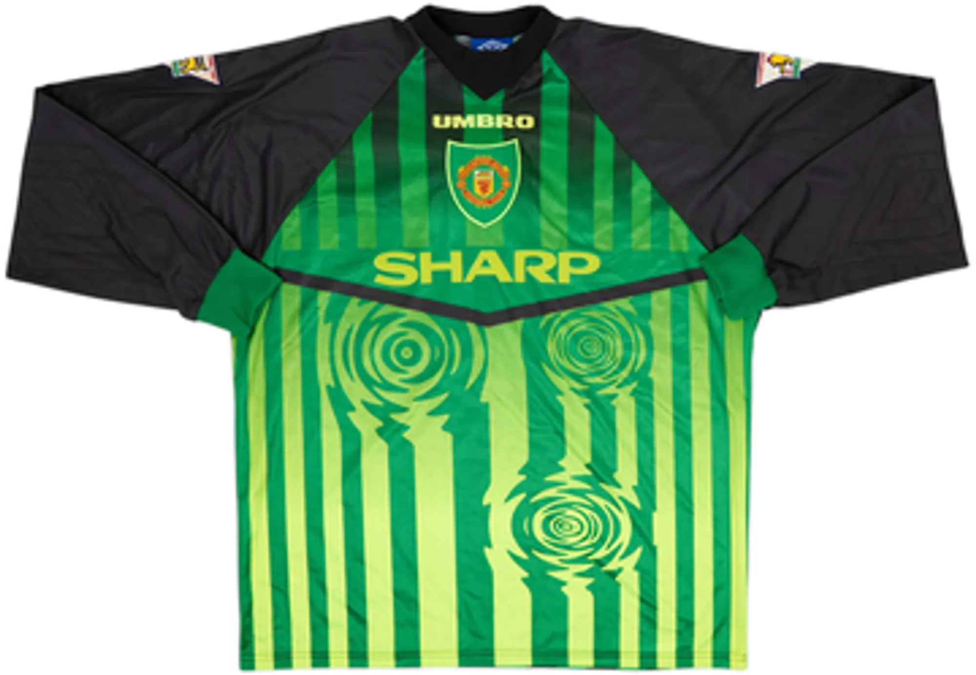 1997-98 Manchester United GK Shirt Schmeichel #1 - 8/10 - (XXL)