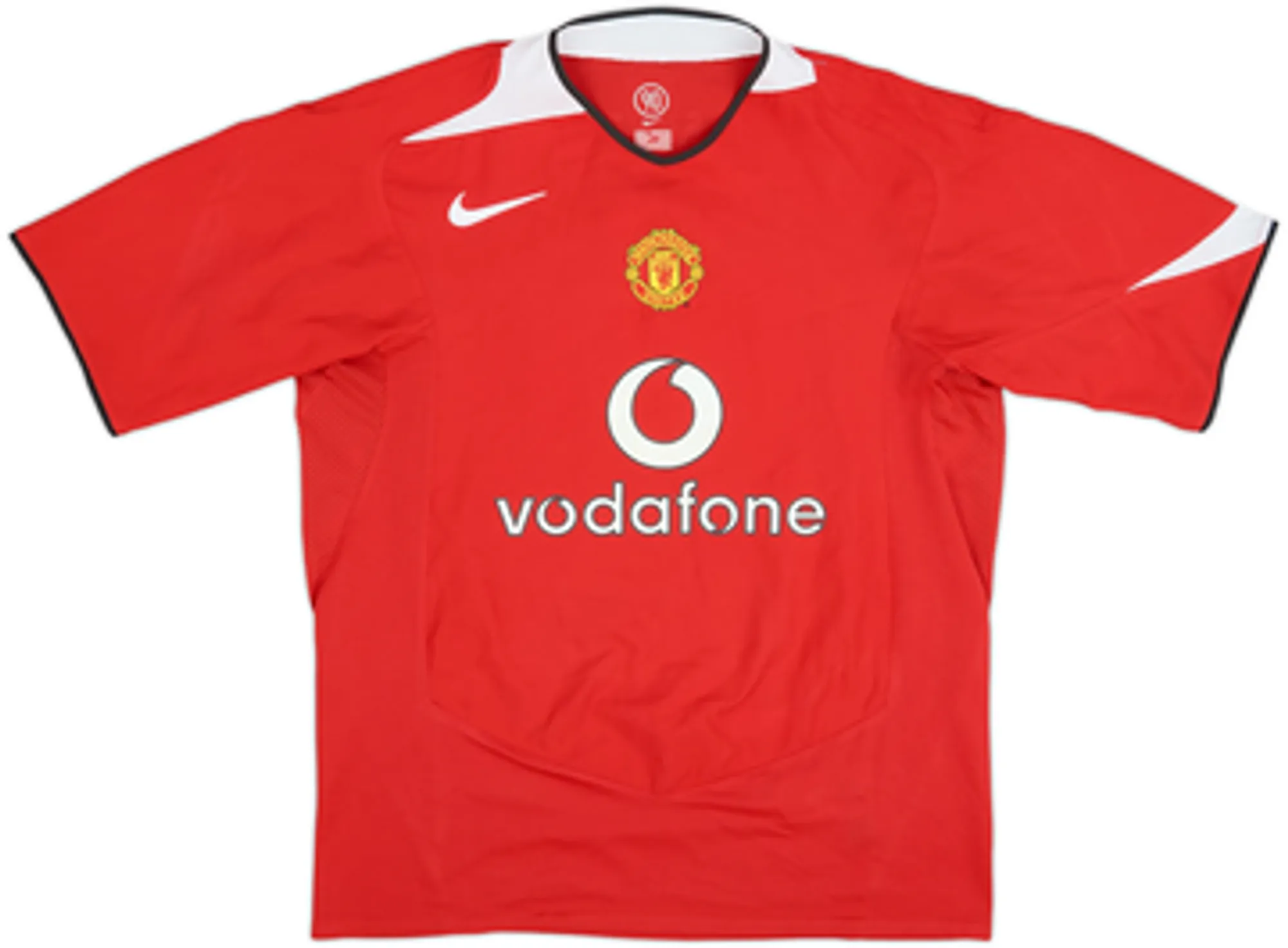 2004-06 Manchester United Home Shirt Saha #9 - 5/10 - (L)