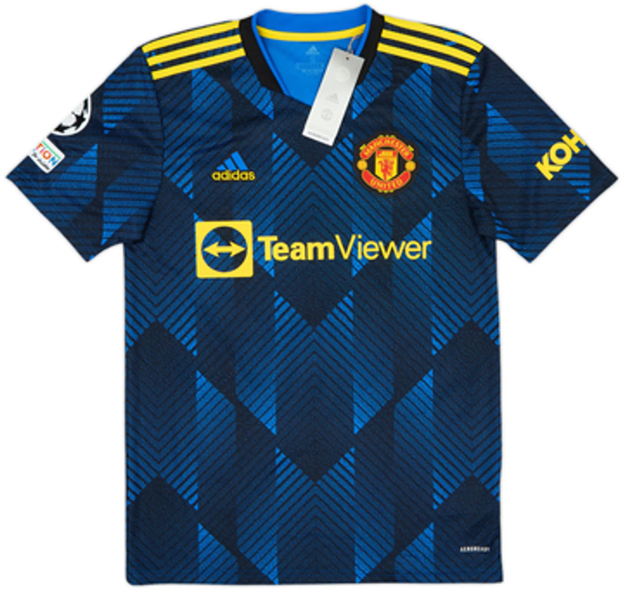 2021-22 Manchester United Third Shirt B.Fernandes #18 (S)