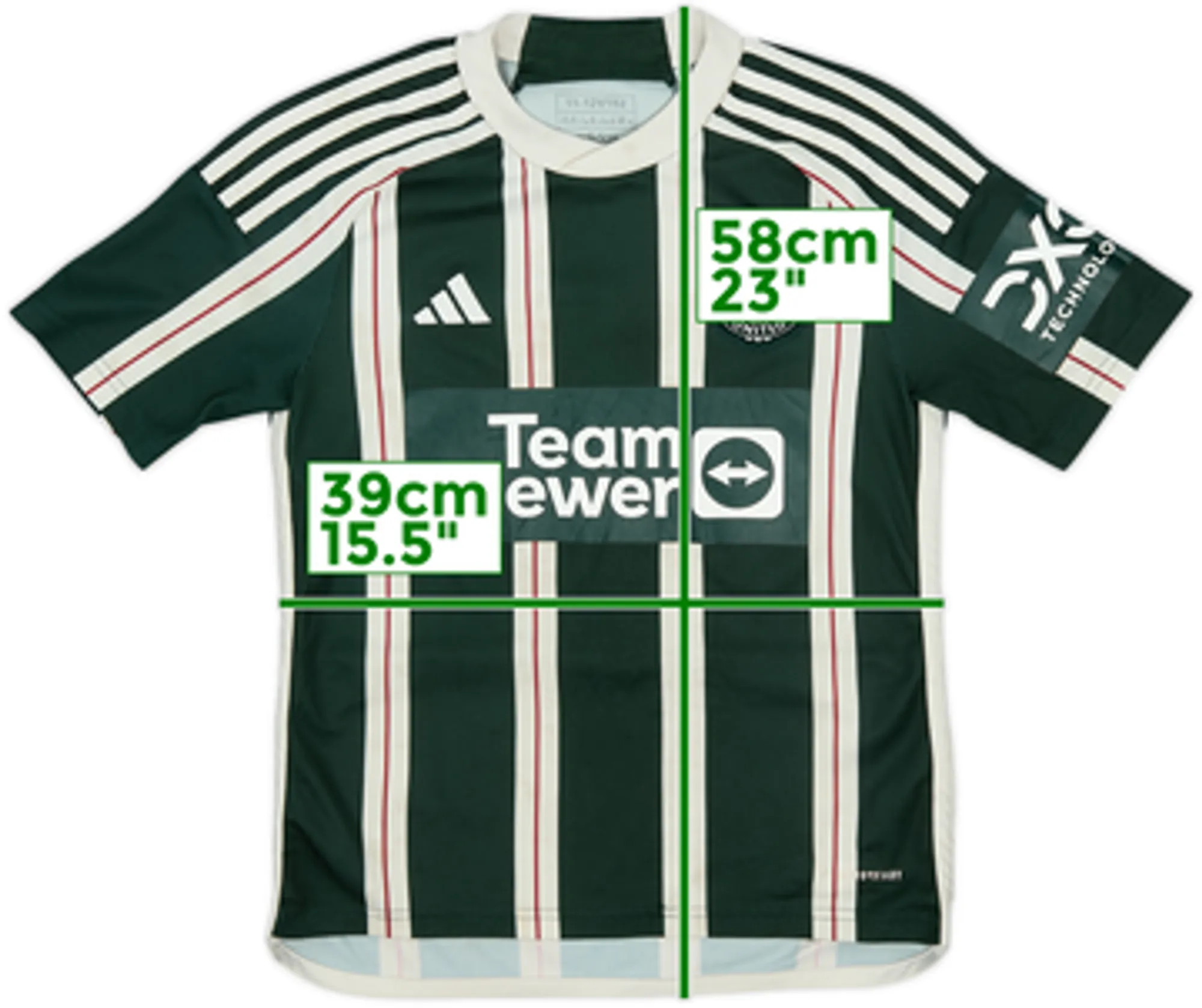 2023-24 Manchester United Away Shirt - 5/10 - (M.Boys)