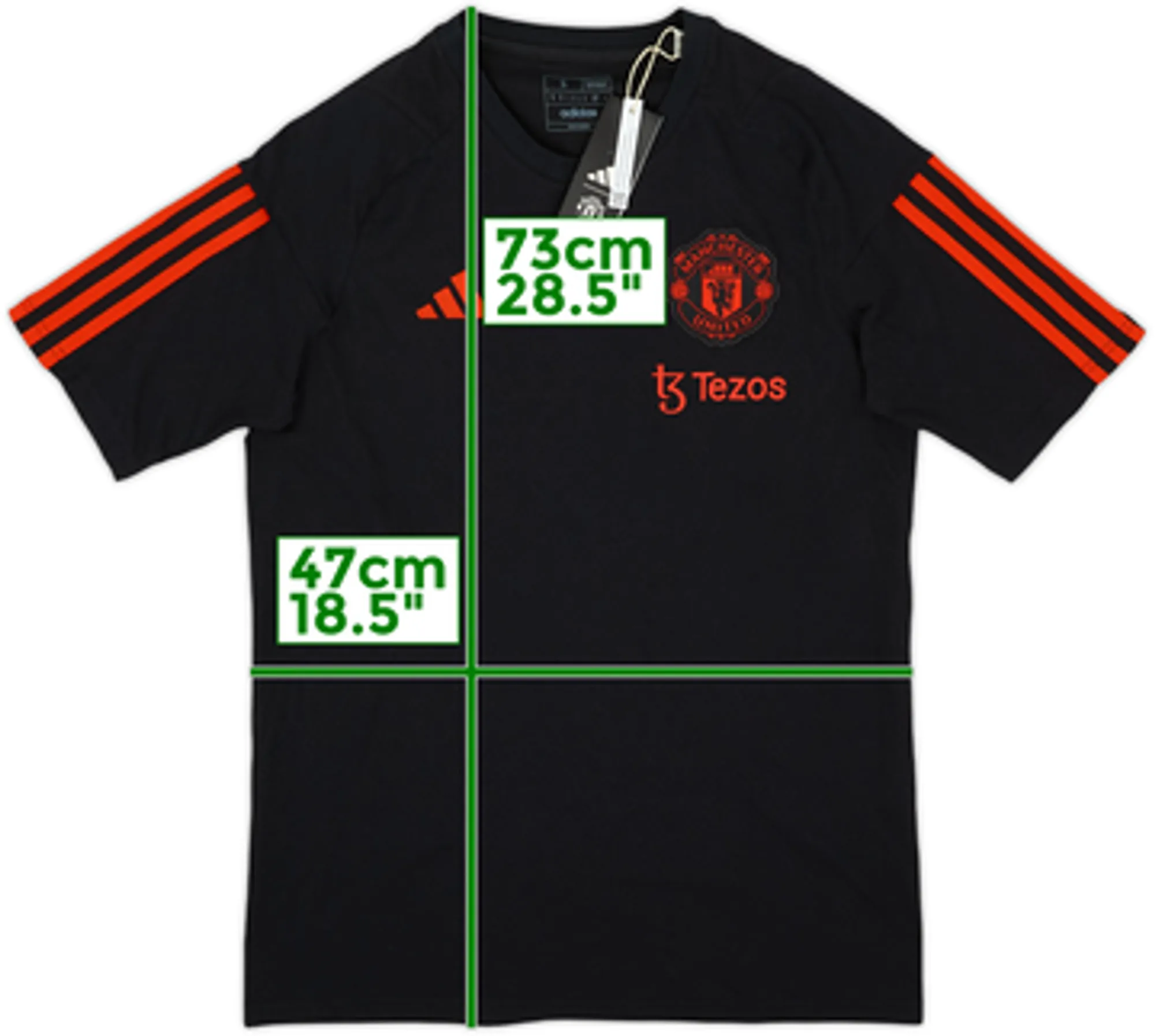 2023-24 Manchester United adidas Cotton Tee (S)