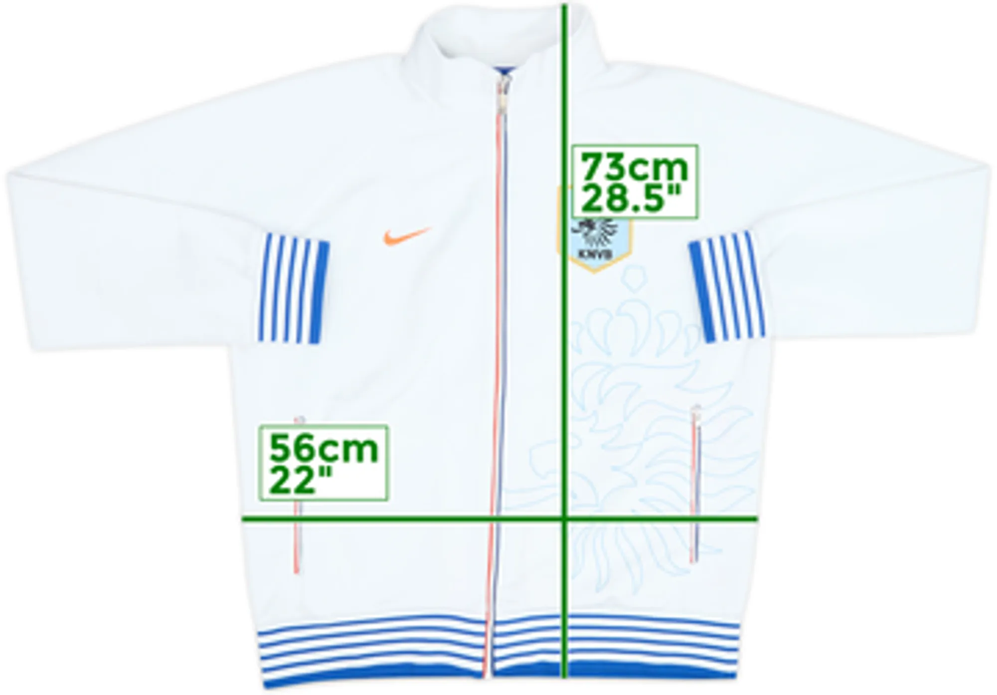2006-08 Netherlands Nike Track Jacket - 10/10 - (L)