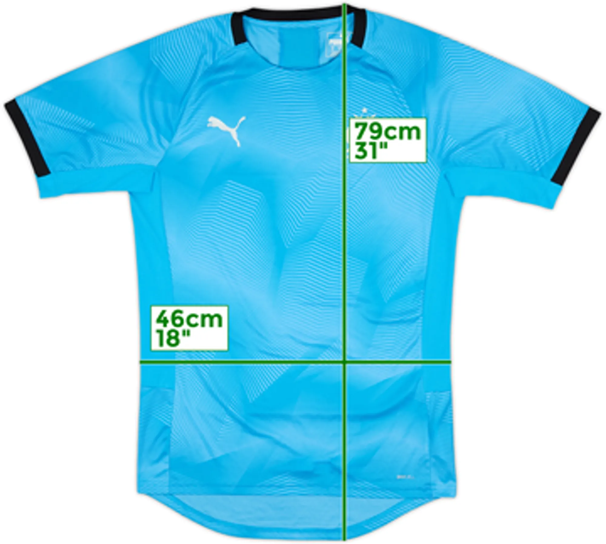 2018-19 Marseille Puma Training Shirt - 10/10 - (M)