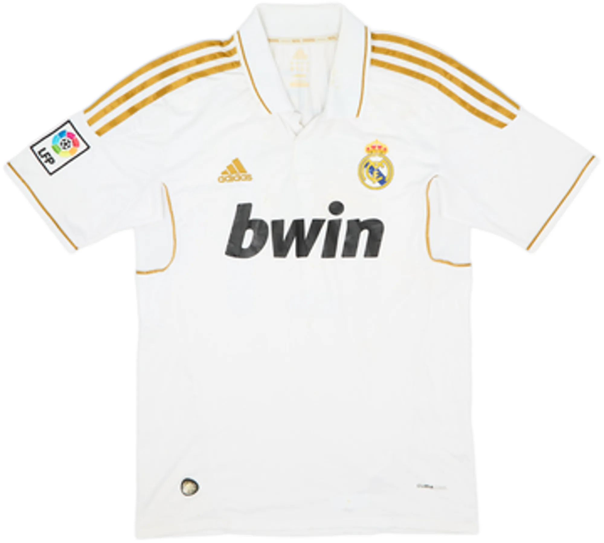 2011-12 Real Madrid Home Shirt Callejon #21 - 5/10 - (S)