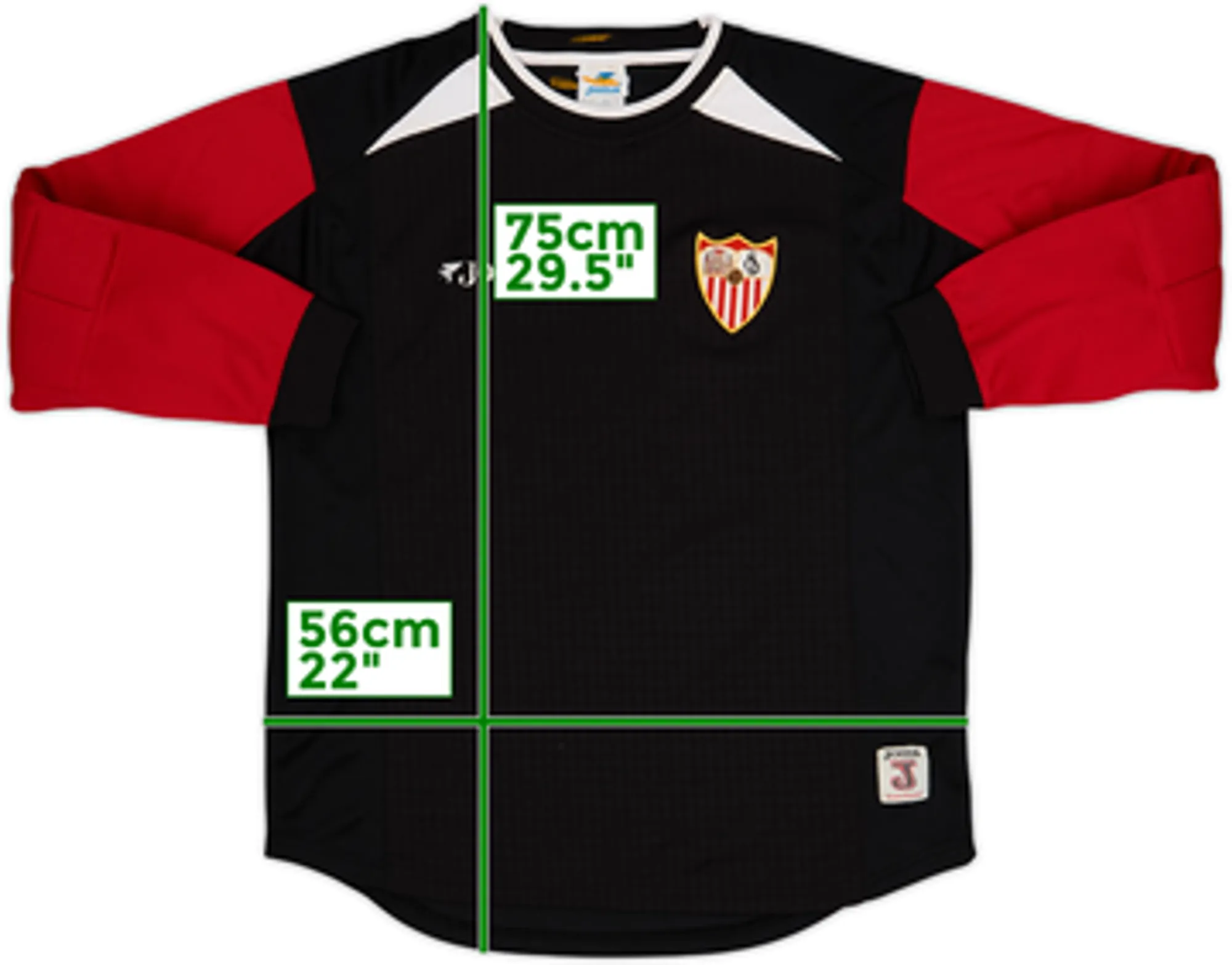 2001-02 Sevilla GK Shirt - 7/10 - (M)