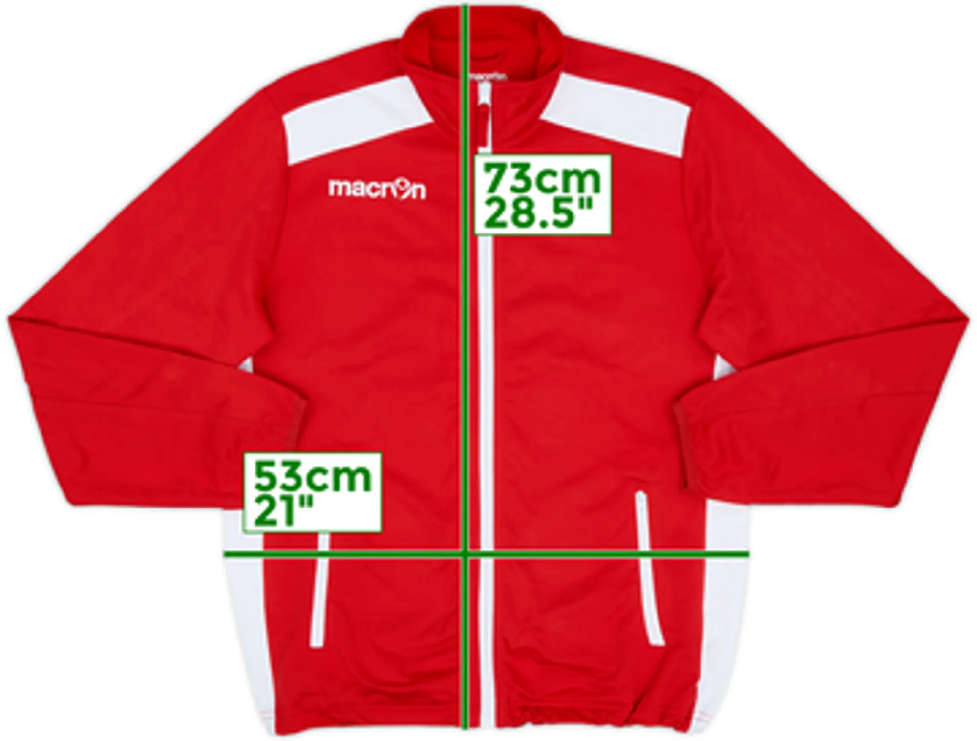 2014-15 Vicenza Macron Track Jacket - 9/10 - (M)