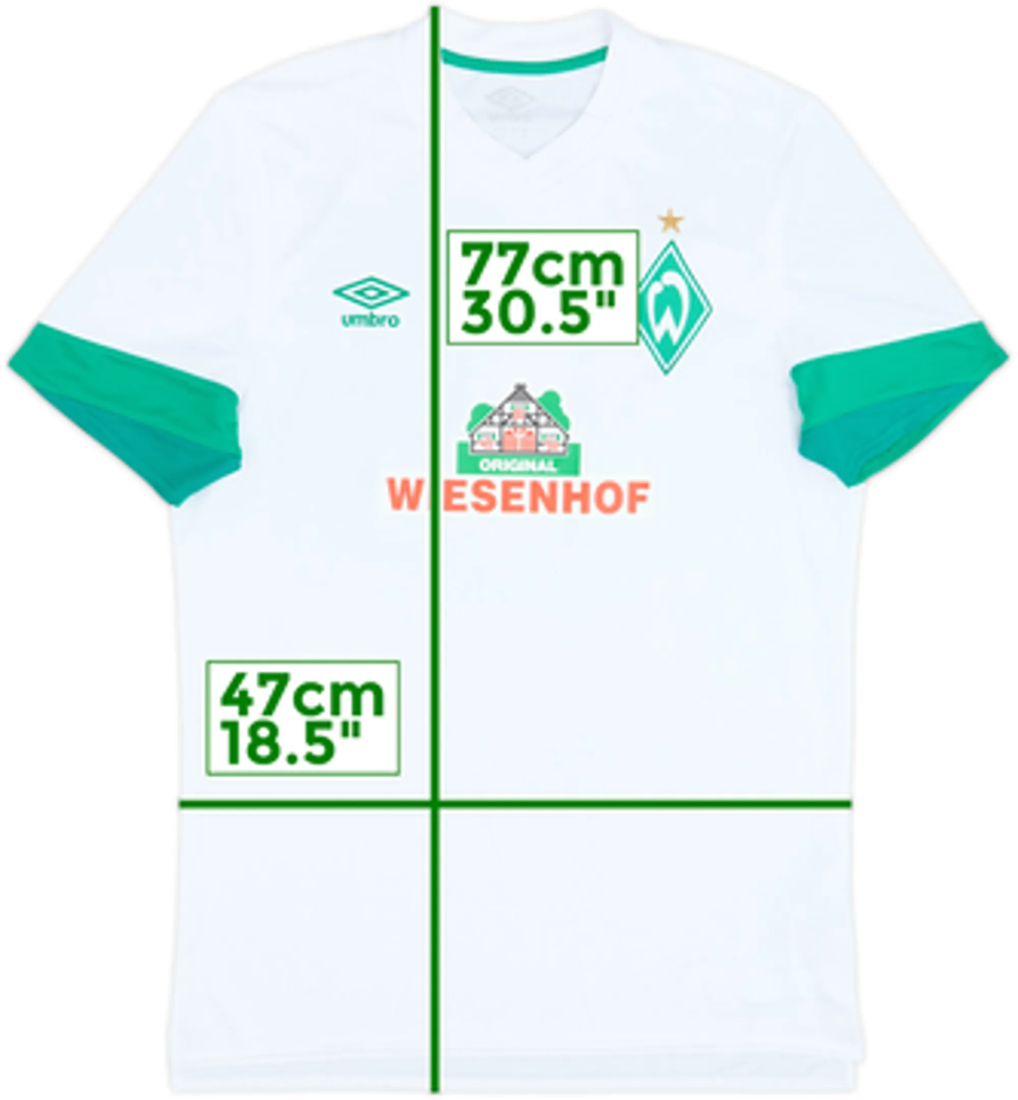 2021-22 Werder Bremen Away Shirt - 10/10 - (M)