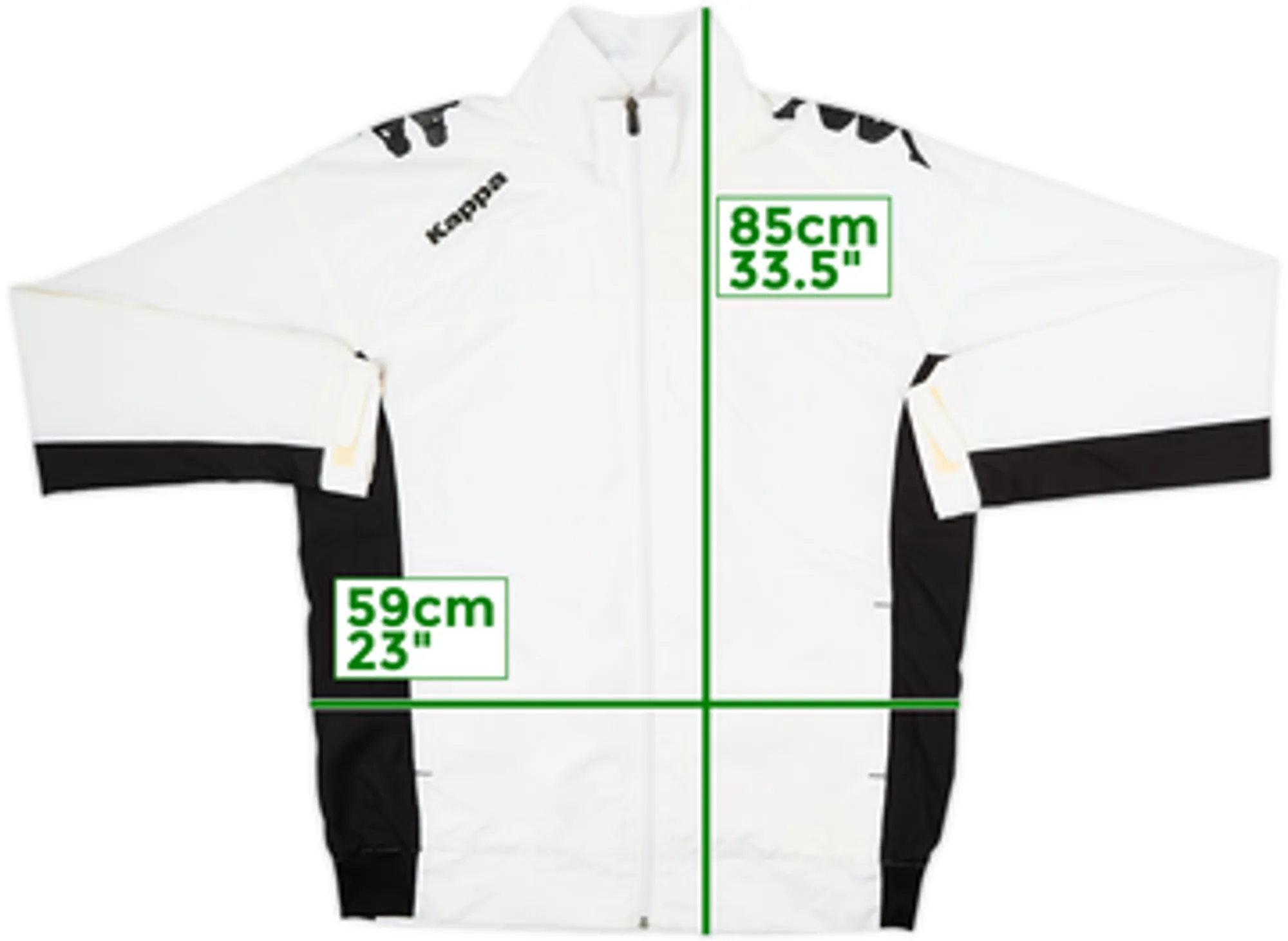 2010-11 Valencia Kappa Track Jacket - 6/10 - (M)