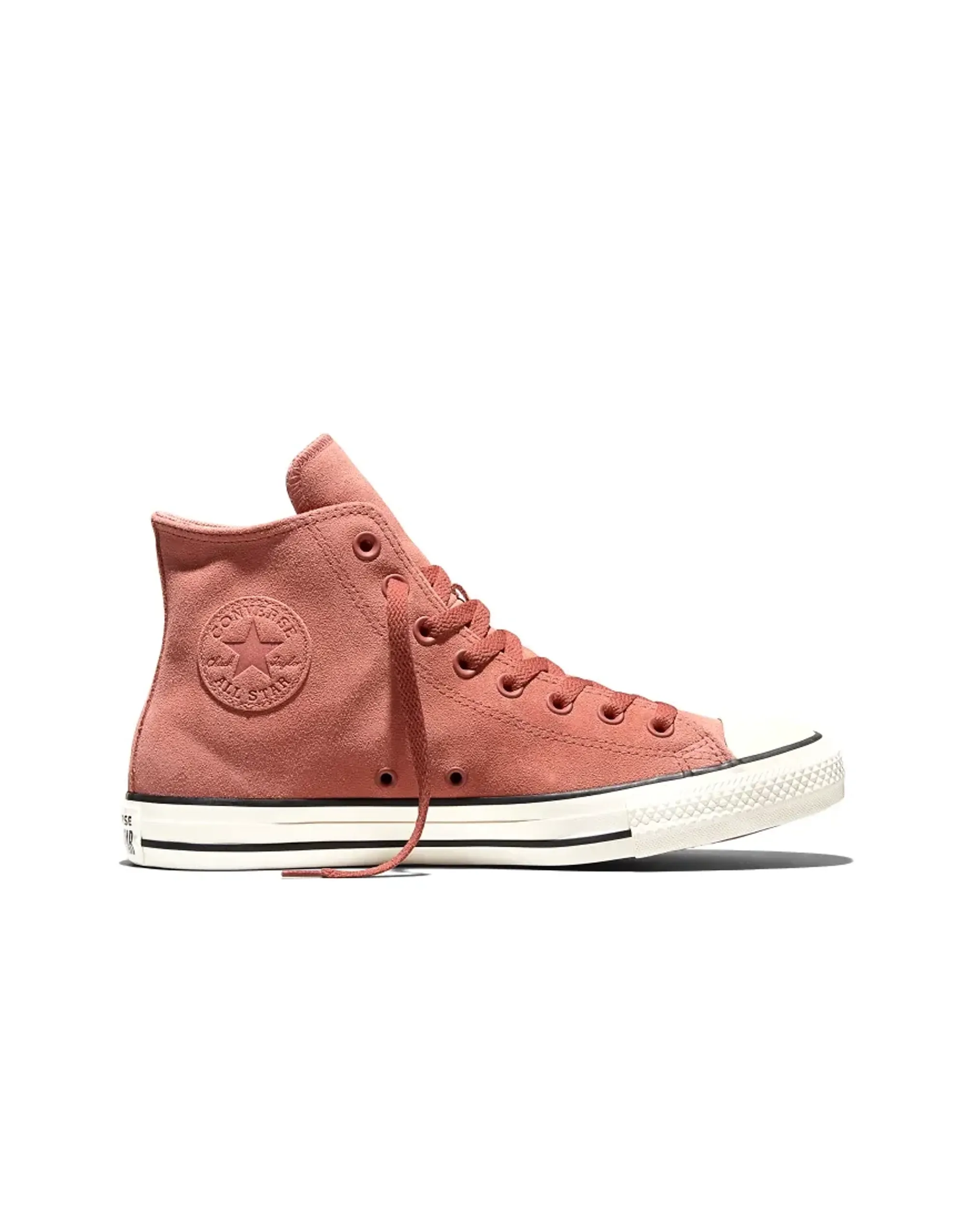 Converse Chuck Taylor All Star Suede In Burn Out Brown/Egret/Black