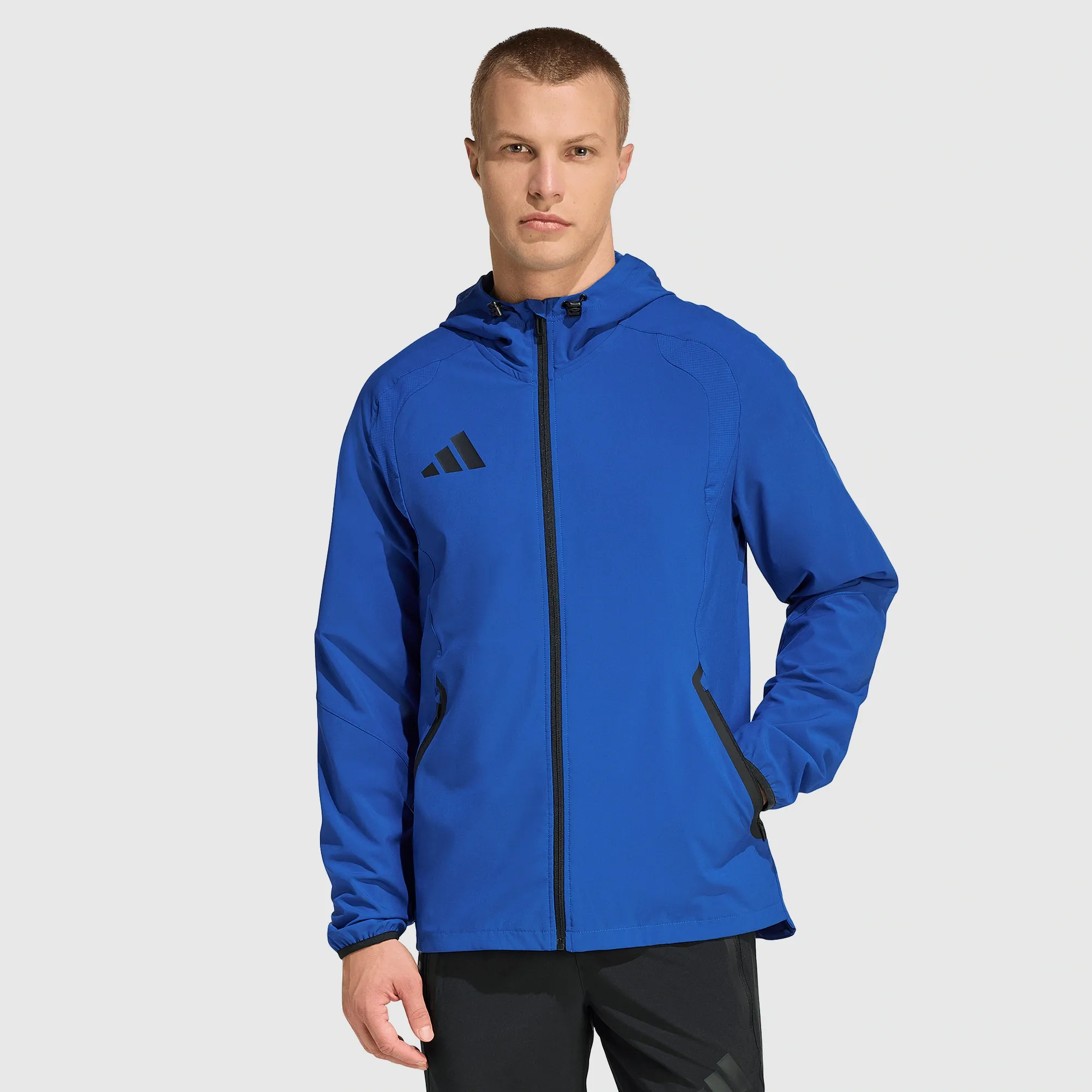 adidas Tiro Travel Slim Fit Hooded Windbreaker