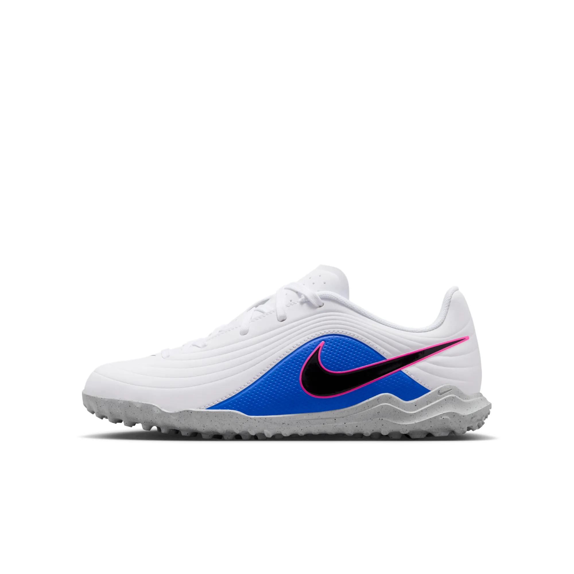 Nike Jr. Tiempo Maestro Club Older Kids Turf Low-Top Football Shoes - White