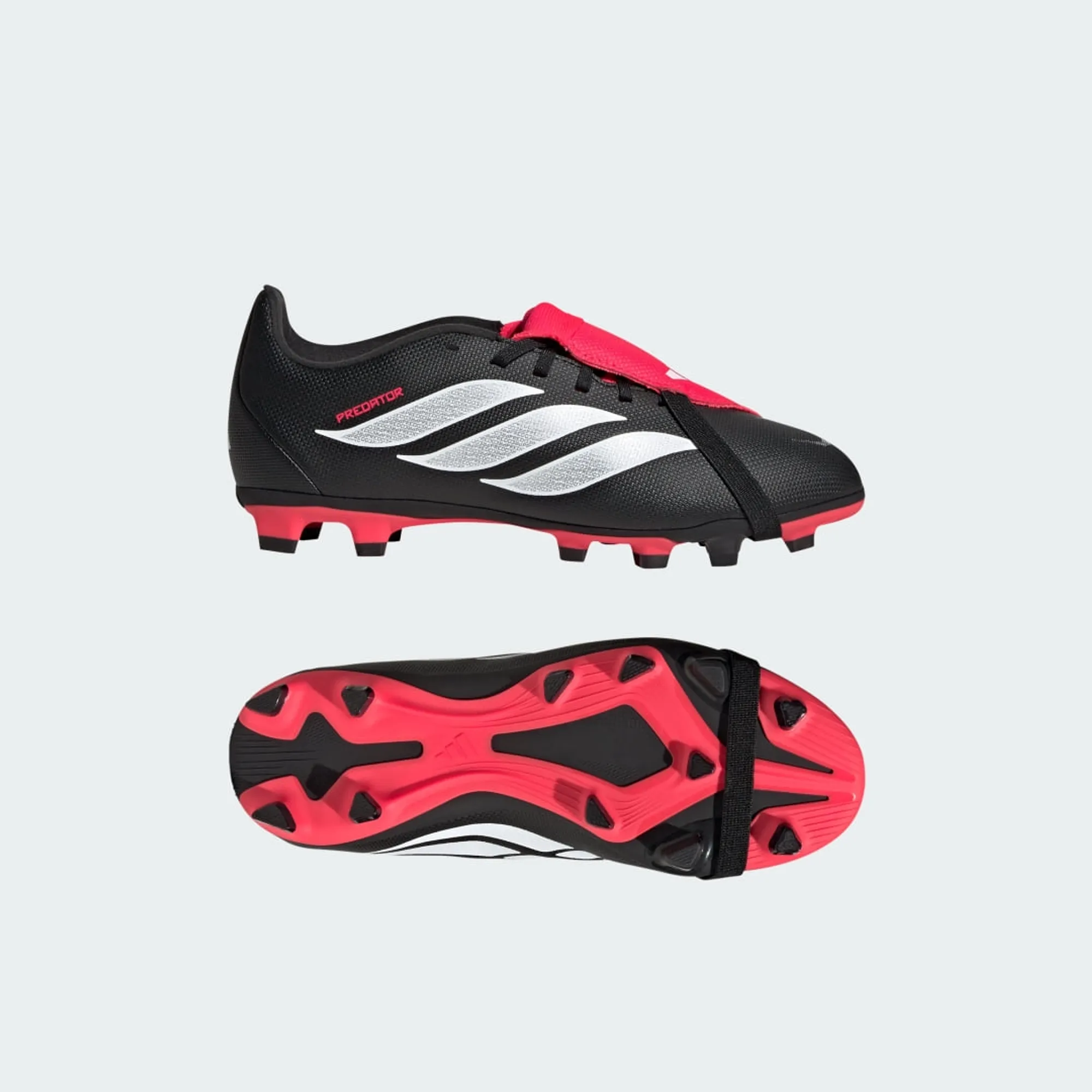 adidas PREDATOR CLUB Fold-Over Tongue Firm Ground/Multi Ground Football Boots Kids