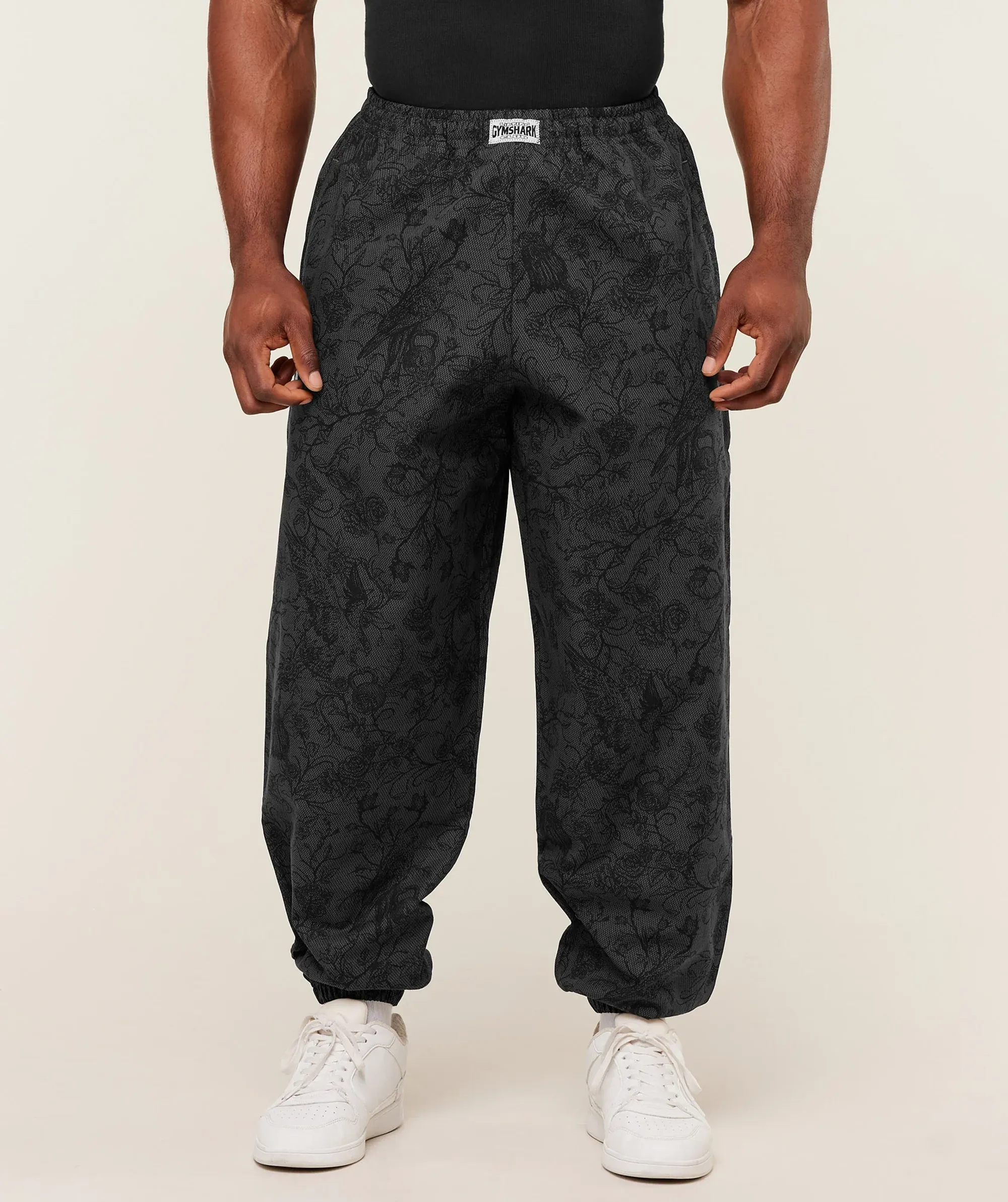 Gymshark Pumper Pants - Black/Onyx Grey
